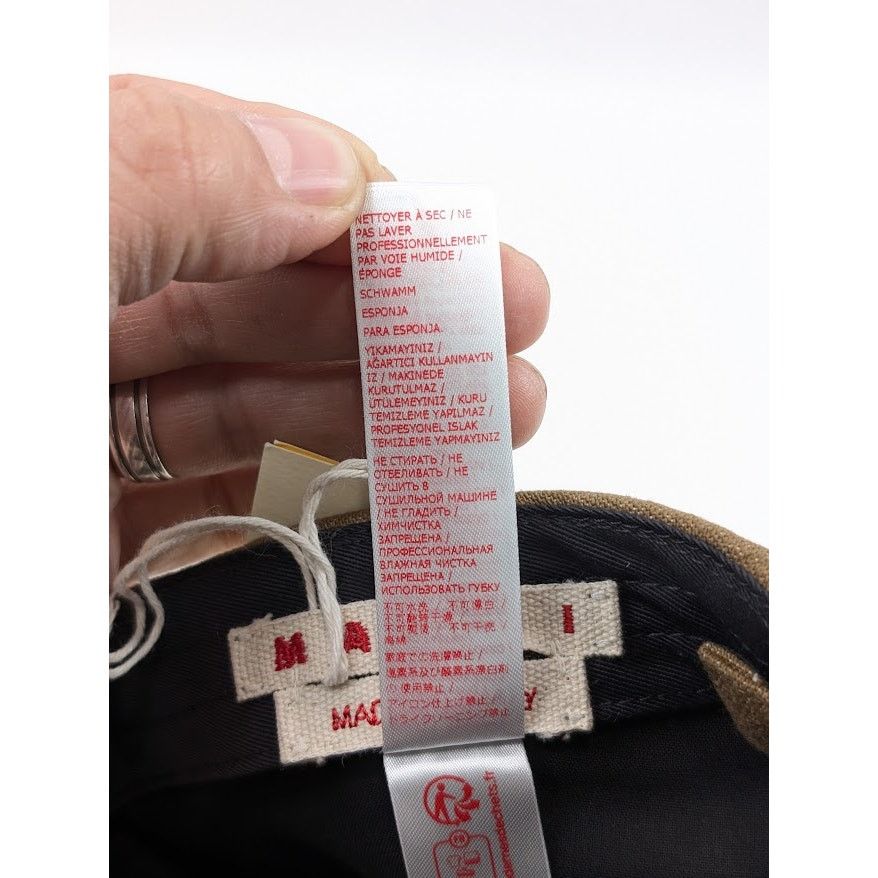 Marni o1rshd1 Q:2 / Size: L / Lightweight Colored Denim Cap / Hat Size ONE SIZE - 21 Thumbnail