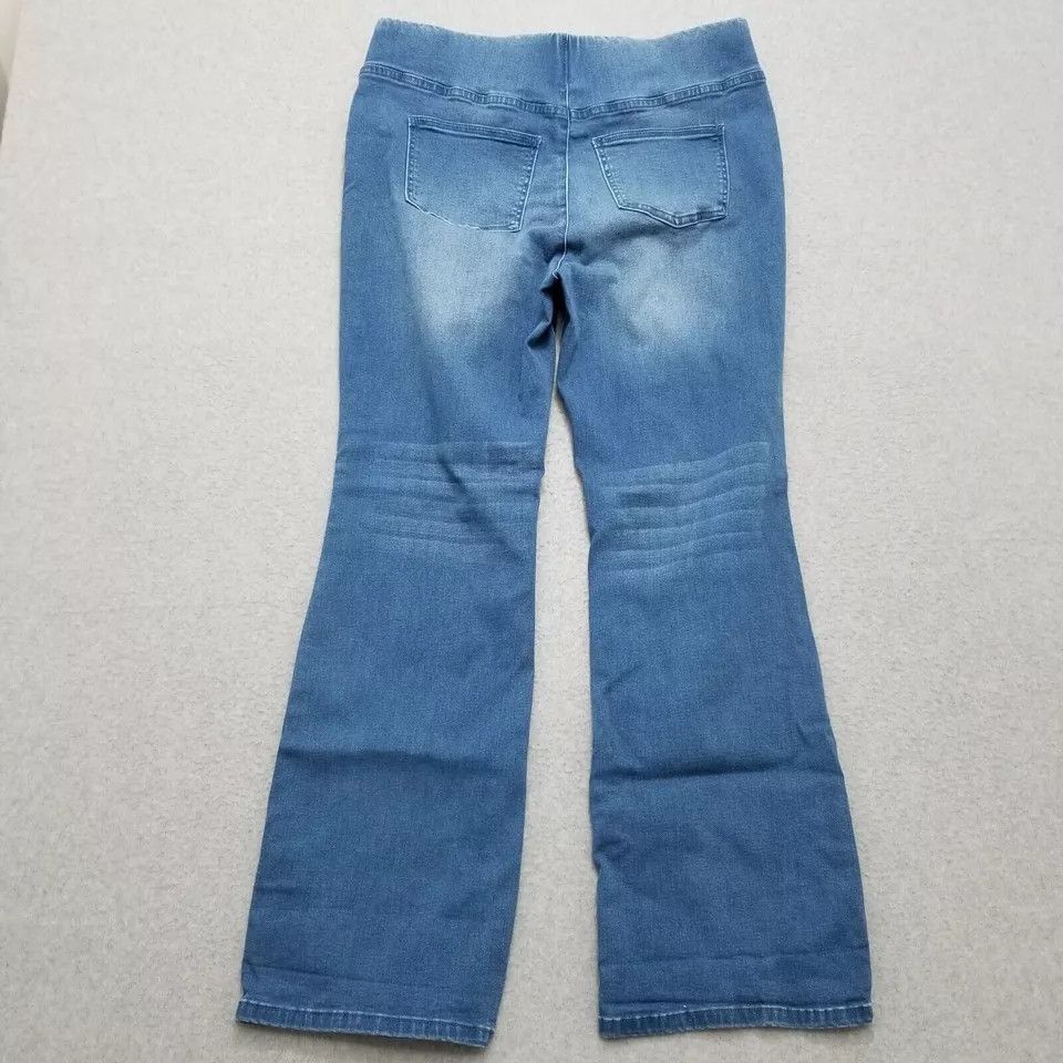 Other Soft Surroundings Jeans Womens Medium Flared Mid Rise 34x30 Size 34" / US 12 / IT 48 - 2 Thumbnail