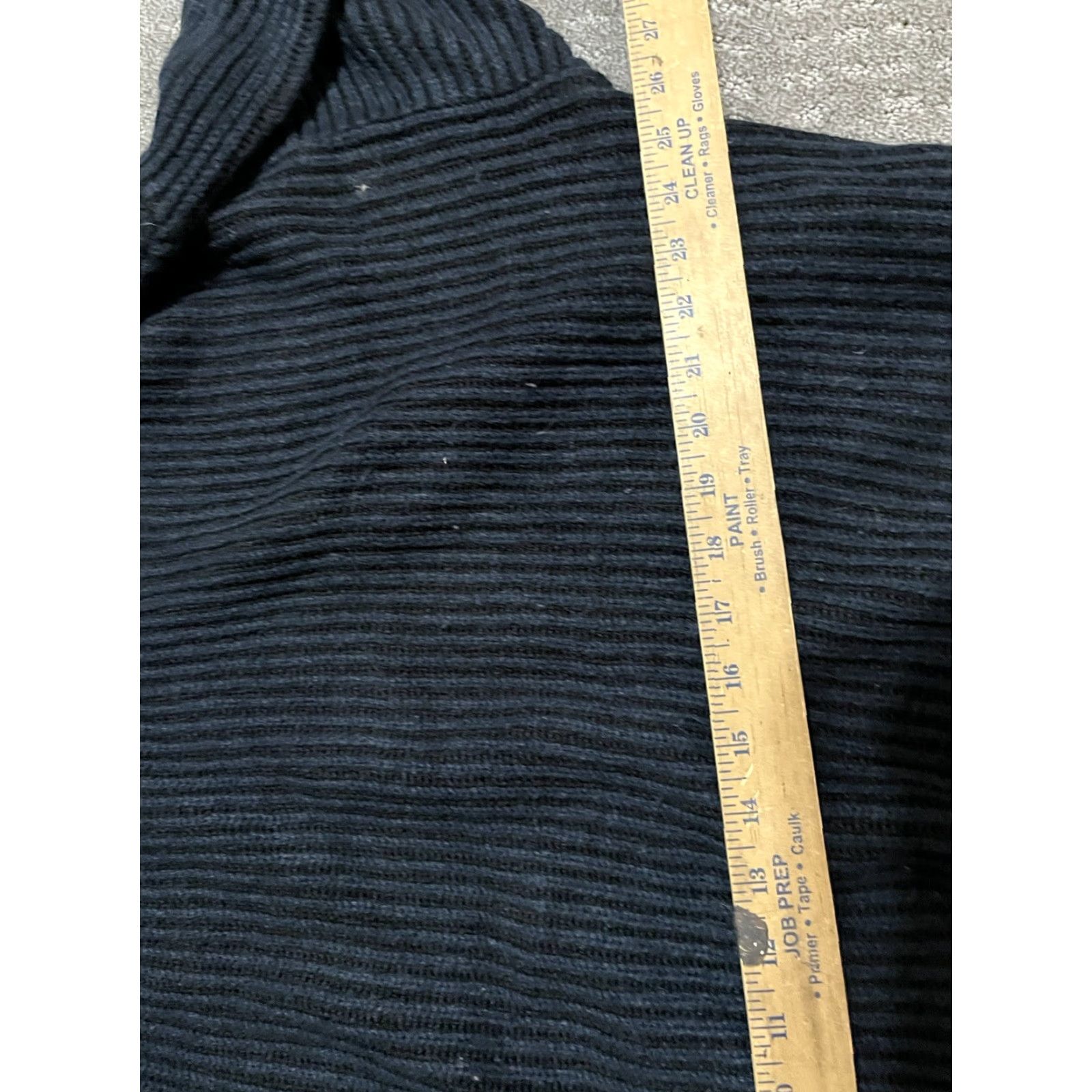 Topshop VINTAGE Topshop Womens Size 4-6 Black Pointelle Detail Crewneck Sweater Size S / US 4 / IT 40 - 4 Thumbnail