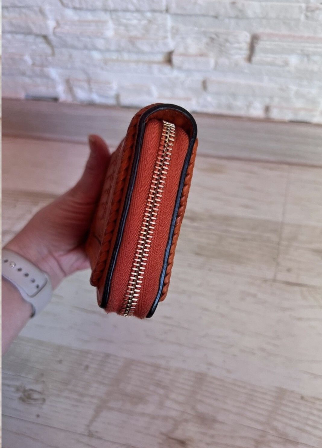 Gucci Gucci Woven Leather Long Wallet Size ONE SIZE - 6 Thumbnail