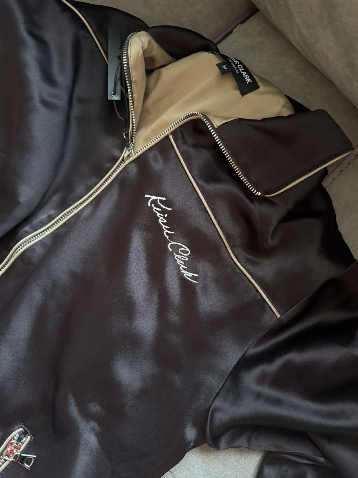 Keiser Clark KEISER CLARK jacket SIZES IN PHOTOS SHOWN BY TAPE MEASURE Size US M / EU 48-50 / 2 - 18 Thumbnail