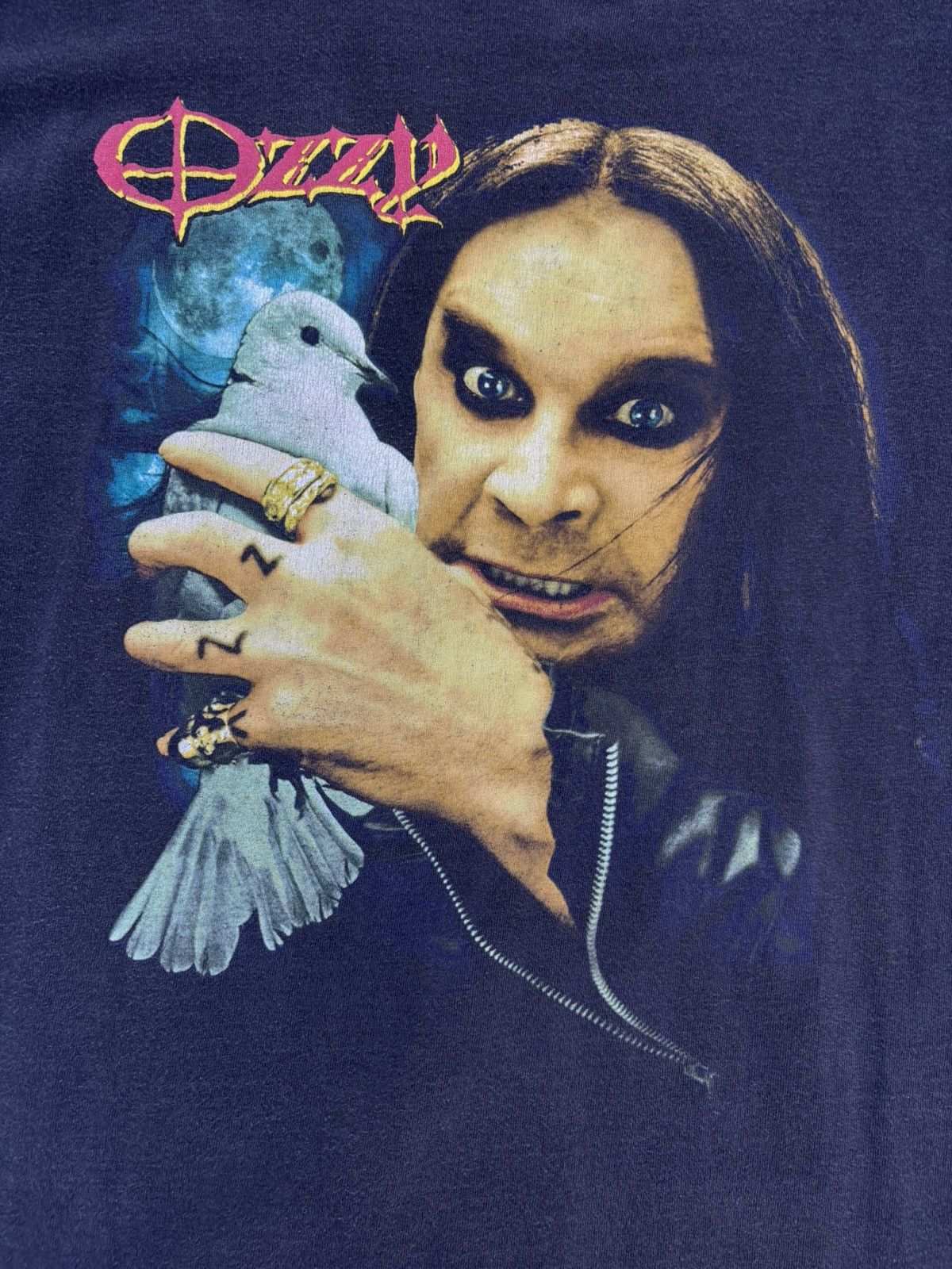 Band Tees Vintage Y2K 2000s Ozzy Osbourne T Shirt Size US XL / EU 56 / 4 - 3 Thumbnail