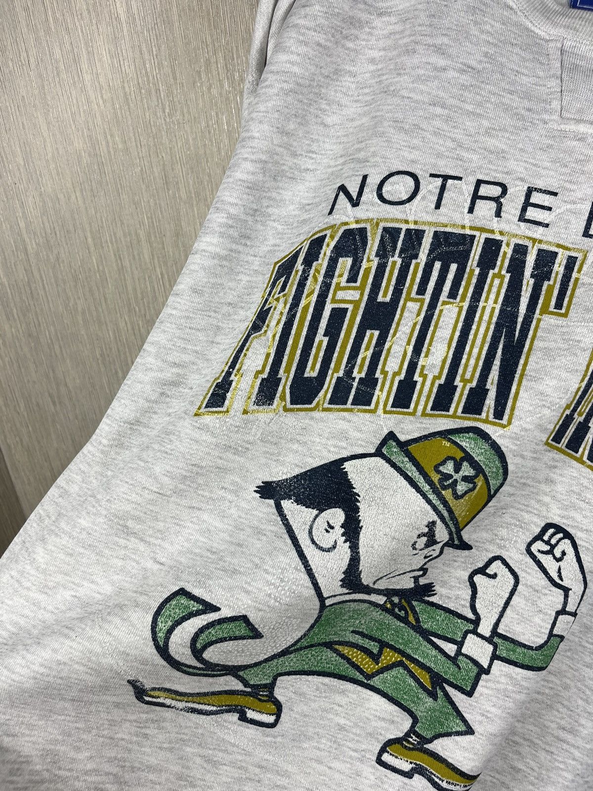 Starter × Vintage Vintage 90s Starter Norte Dame y2k fightin’ irish sweatshirt Size US L / EU 52-54 / 3 - 11 Thumbnail