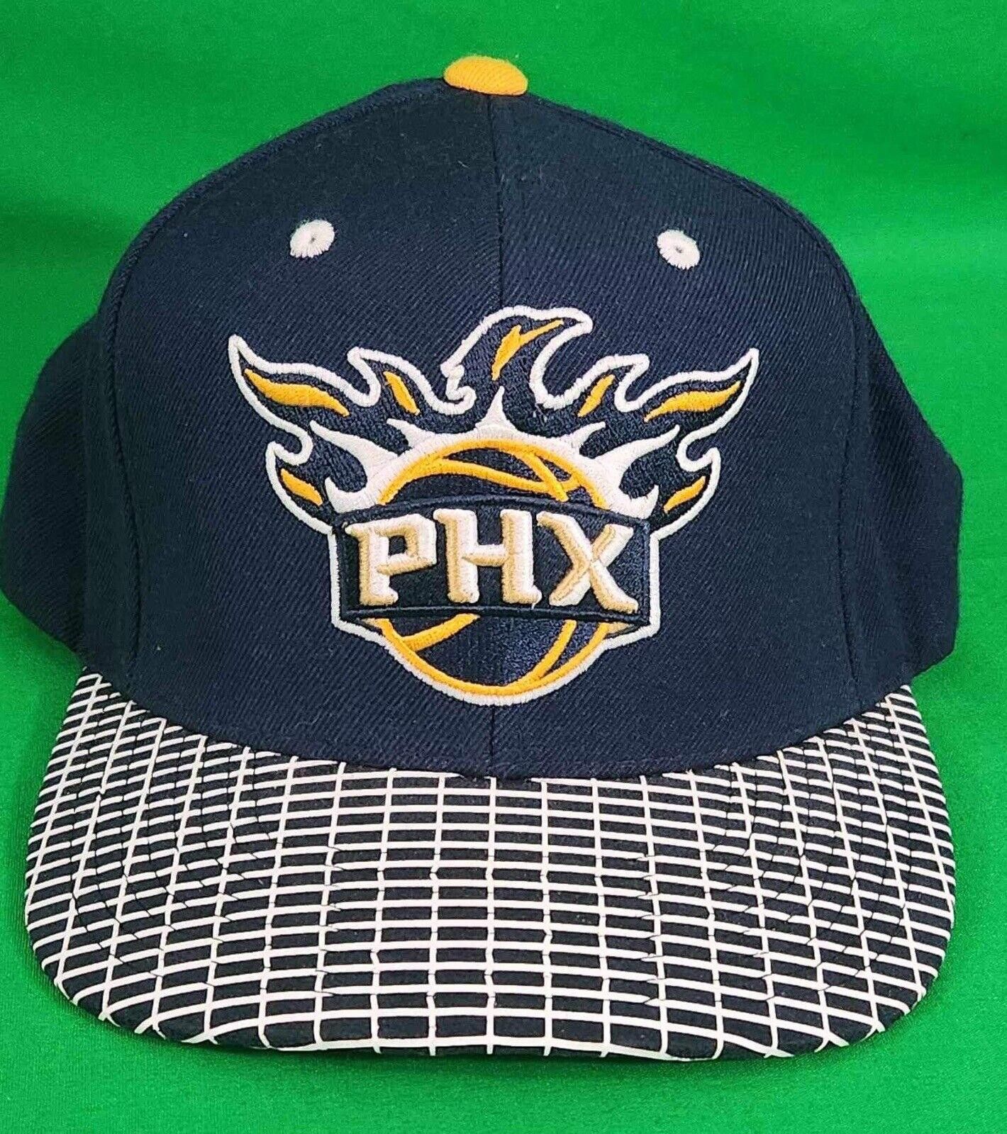 Designer Vintage PHX Suns Snapback Cap - Cool Flames Design Size ONE SIZE - 1 Thumbnail