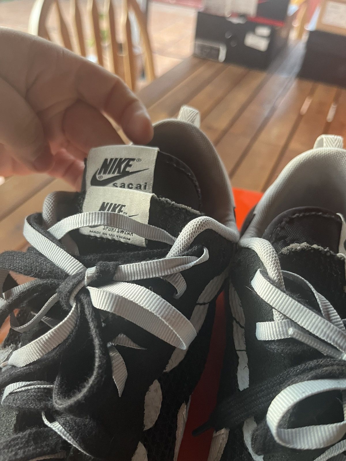 Nike × Sacai Sacai X Nike Vaporwaffle Size US 12 / EU 45 - 5 Thumbnail