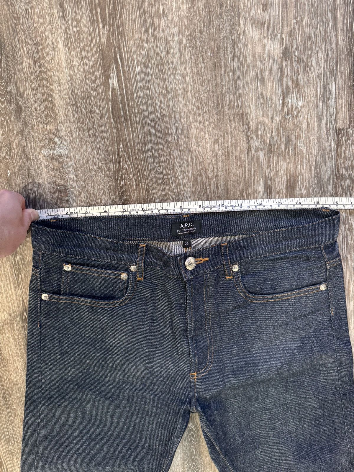 A.P.C. APC Petit Standard Indigo Denim Size US 29 - 5 Thumbnail