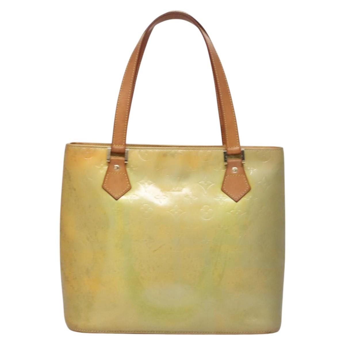 Louis Vuitton LOUIS VUITTON Monogram Vernis Houston Hand Bag Gris M91053 Size ONE SIZE - 13 Thumbnail