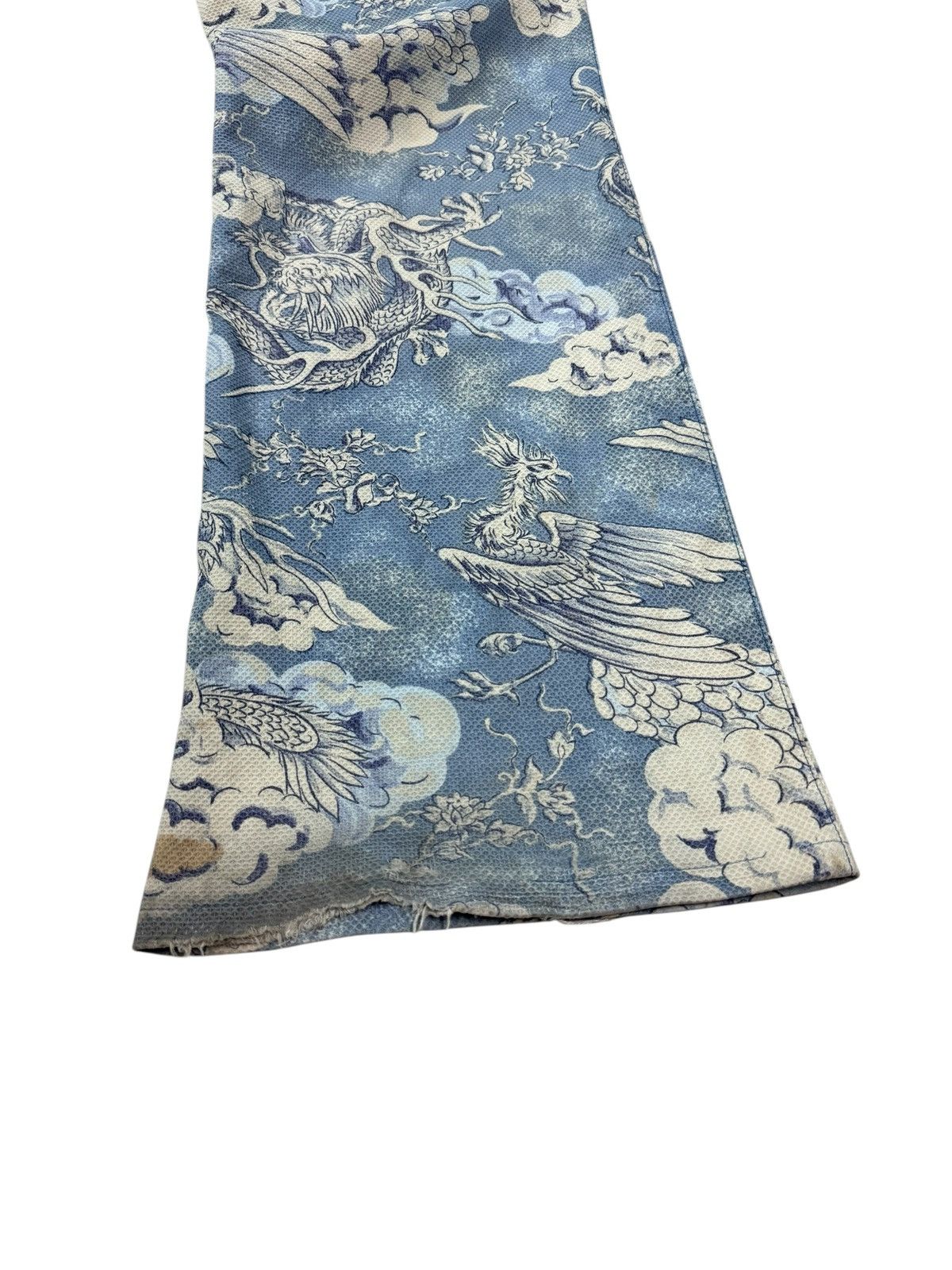 Japanese Brand BATSU CLUB PRINTED FLARE JEANS Size US 30 / EU 46 - 10 Thumbnail