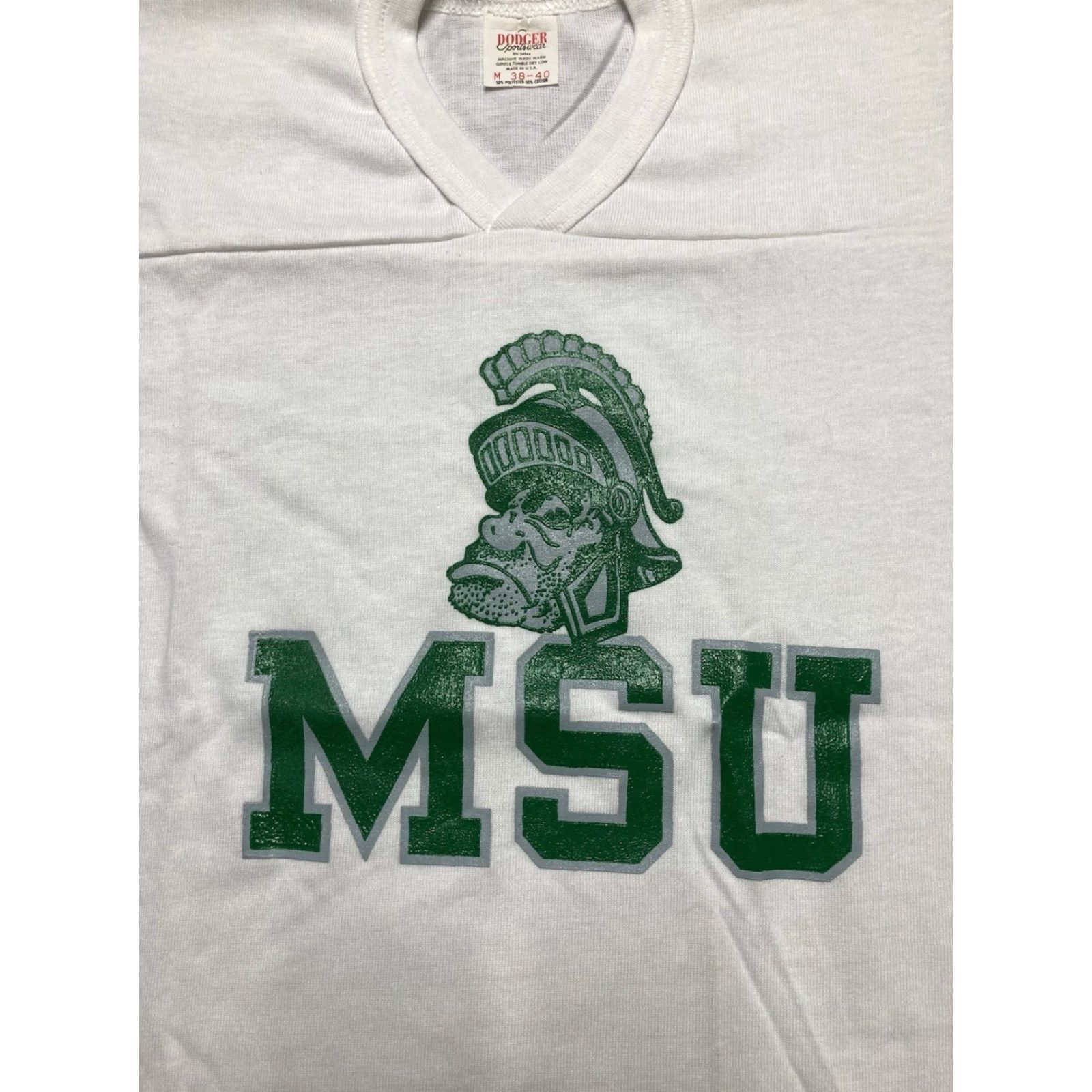 Vintage VINTAGE Michigan State University MSU gruff NOS adult medium graphic t shirt 70s Shirts Mens Size US M / EU 48-50 / 2 - 3 Thumbnail