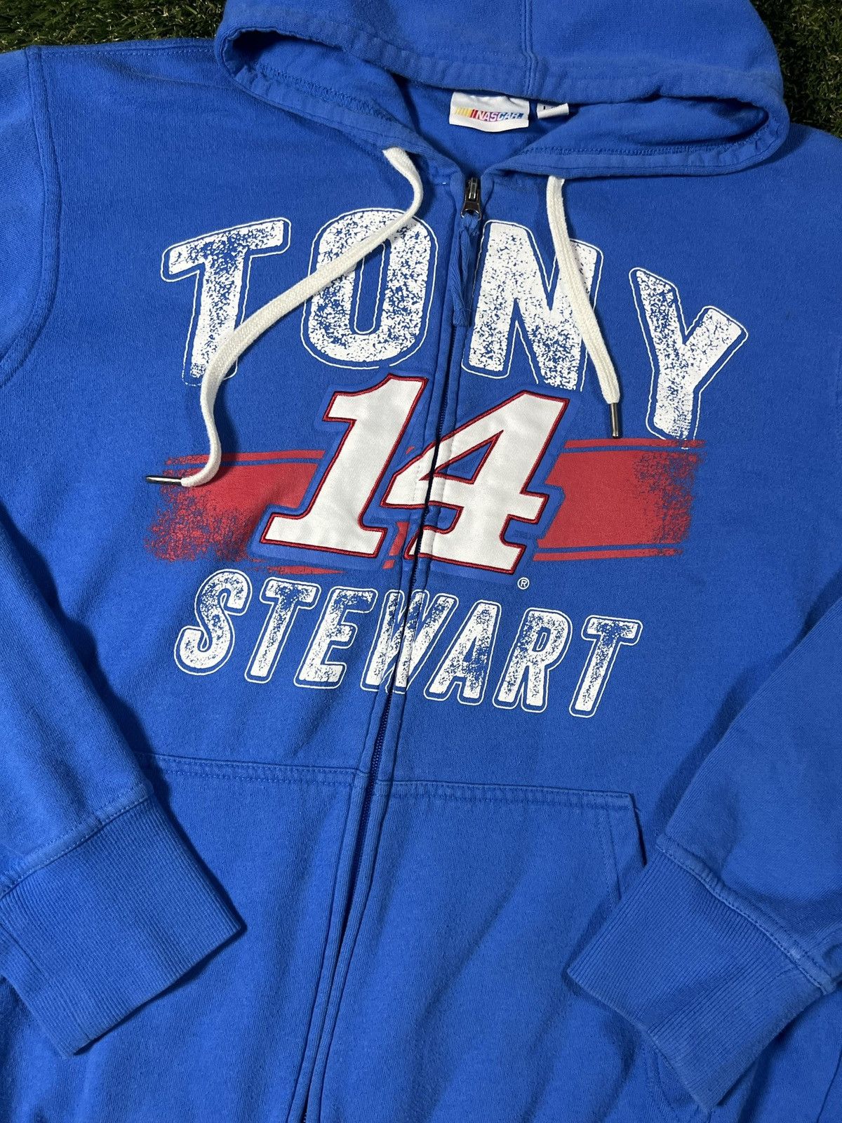 NASCAR × Vintage Vintage Y2K Embroidered Tony Stewart NASCAR Racing Jacket Size US L / EU 52-54 / 3 - 2 Thumbnail