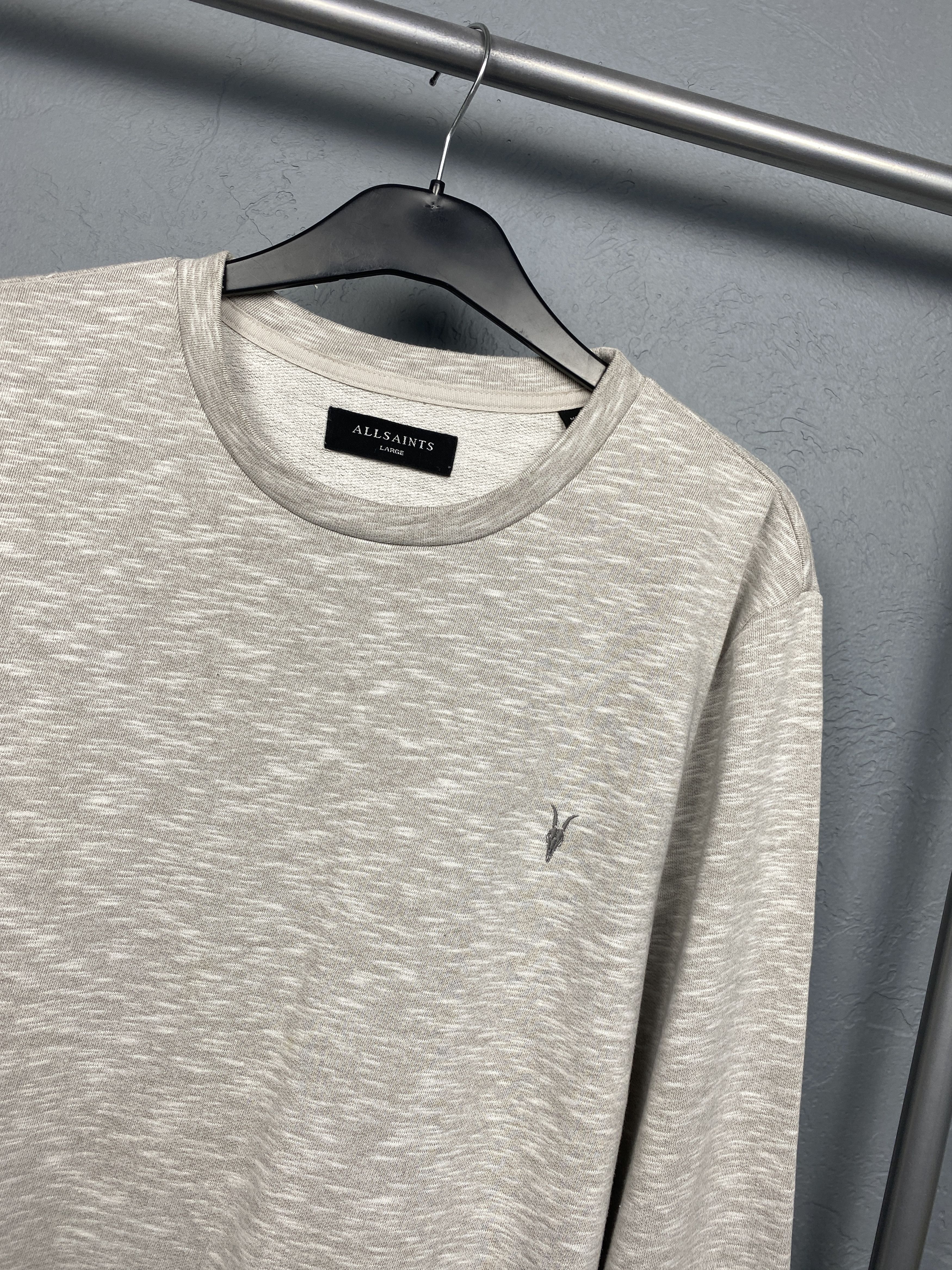 Allsaints Allsaints Vintage Mens Gahan Crew Neck Sweatshirt Size US L / EU 52-54 / 3 - 2 Thumbnail
