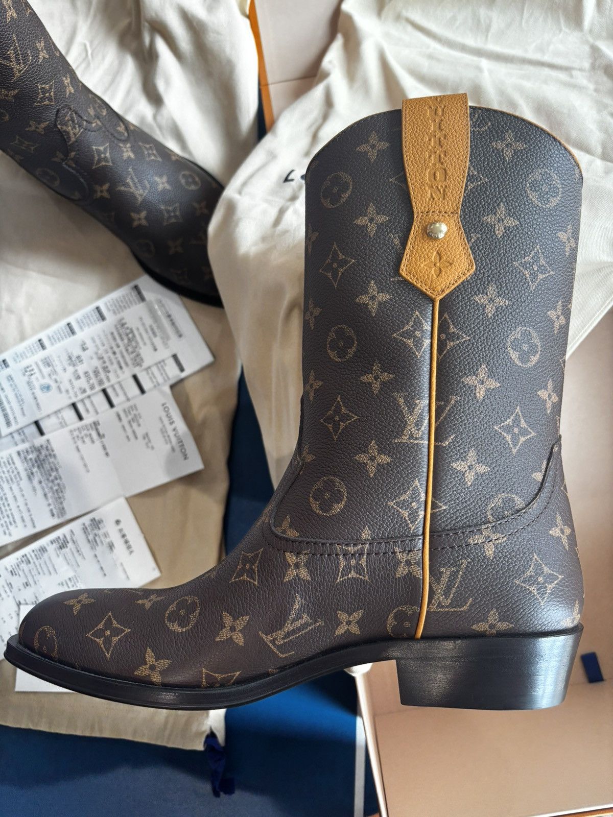 Louis Vuitton Louis Vuitton Men’s Rider Boot Size US 7.5 / EU 40-41 - 4 Thumbnail