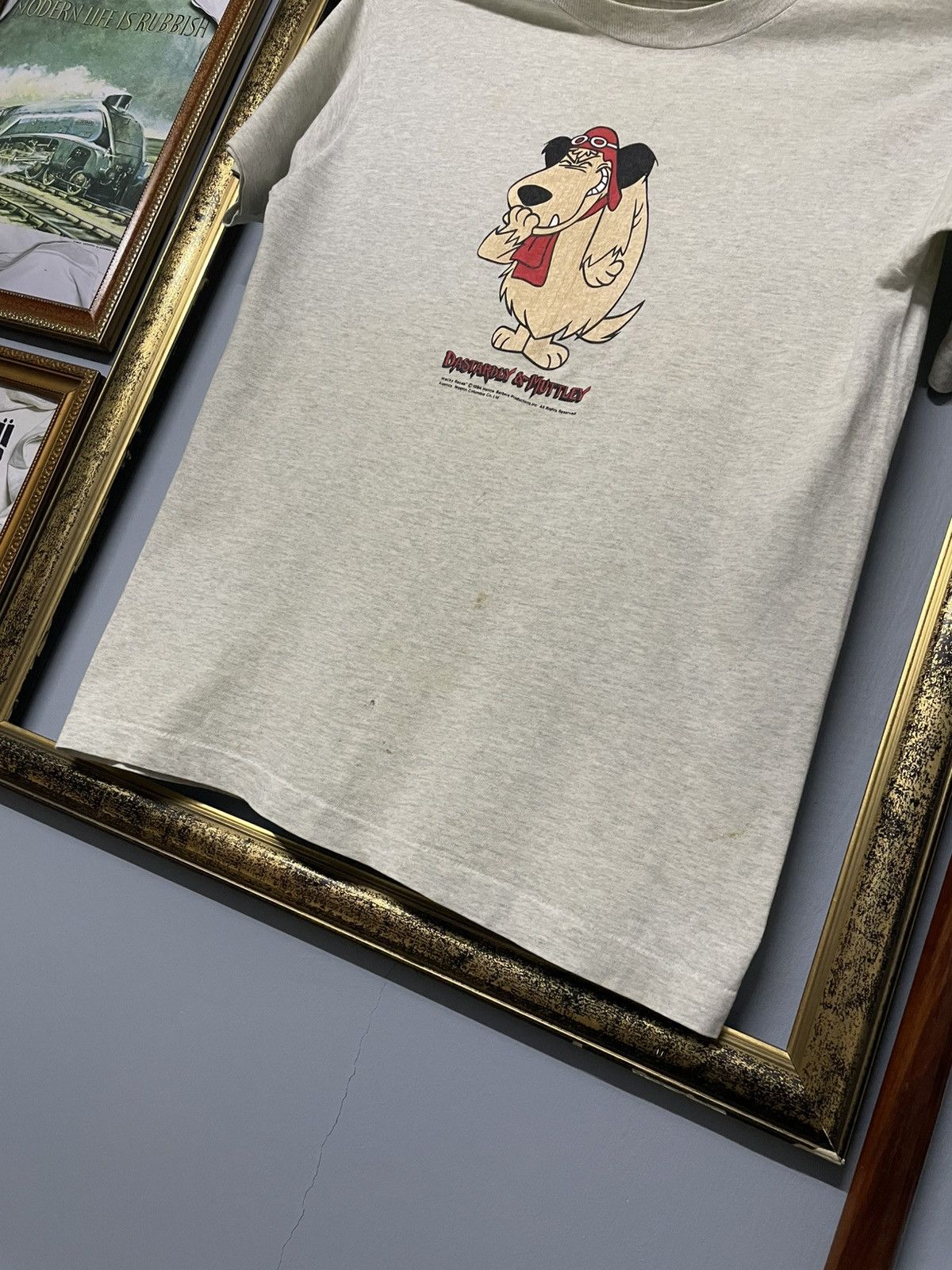 Vintage Vintage 1994 Dastardly Muttley Single Stitch Distressed Tee Size US M / EU 48-50 / 2 - 4 Thumbnail