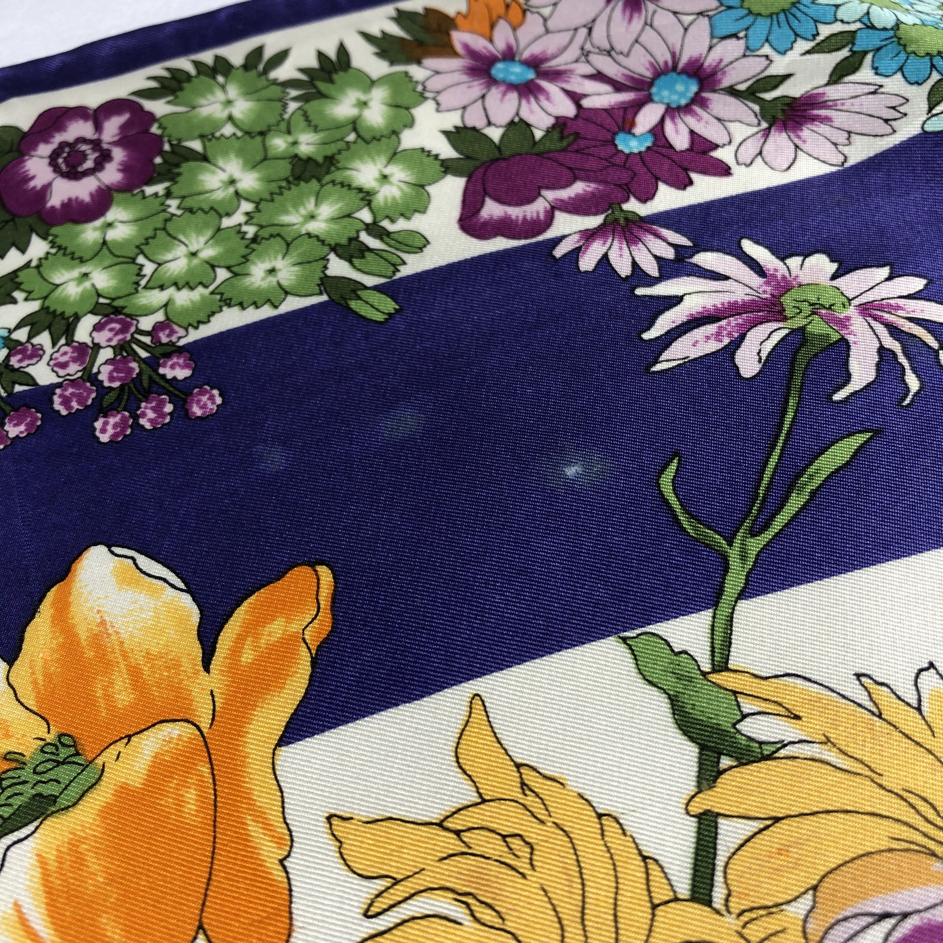 Vintage Vintage Silk Scarf Size ONE SIZE - 10 Thumbnail