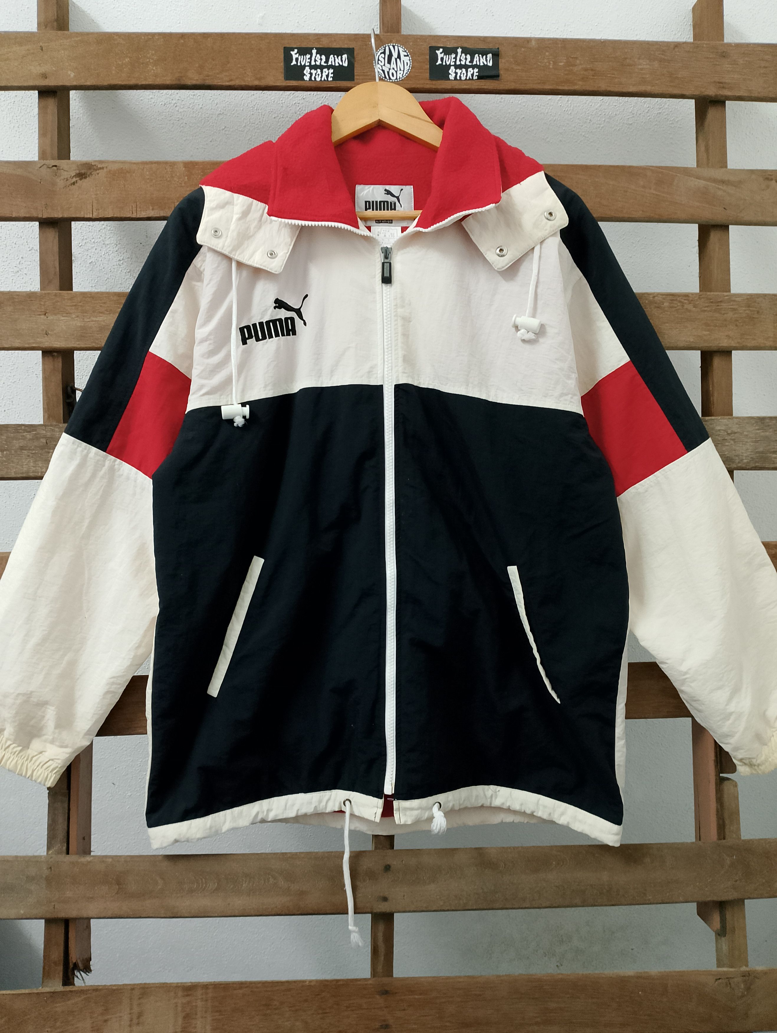 Puma × Vintage Vintage Puma Jacket Nice Design Size US M / EU 48-50 / 2 - 1 Thumbnail
