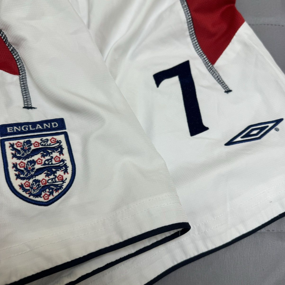 Umbro England 02/04 away set #7 Size US L / EU 52-54 / 3 - 9 Thumbnail