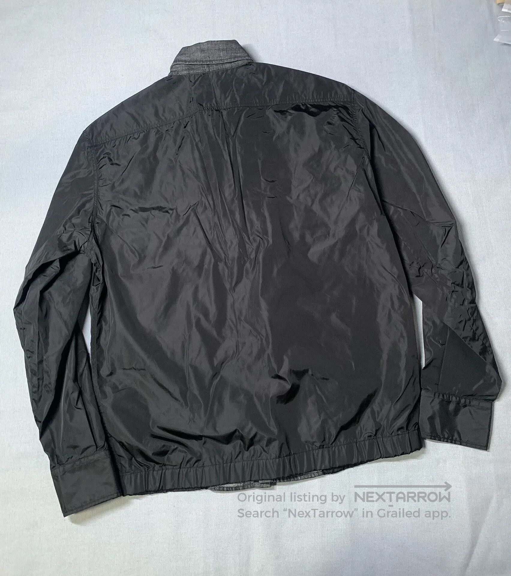 Dsquared2 Dsquared2 Layered Nylon Denim Shirt. Size US S / EU 44-46 / 1 - 3 Thumbnail