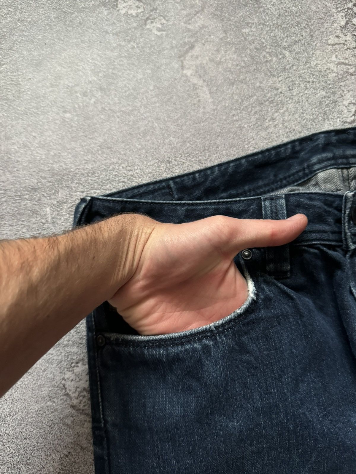 Diesel Diesel 34/32 Yarik B wash 008IL blue denim pant trouser Jean Size US 34 / EU 50 - 12 Thumbnail