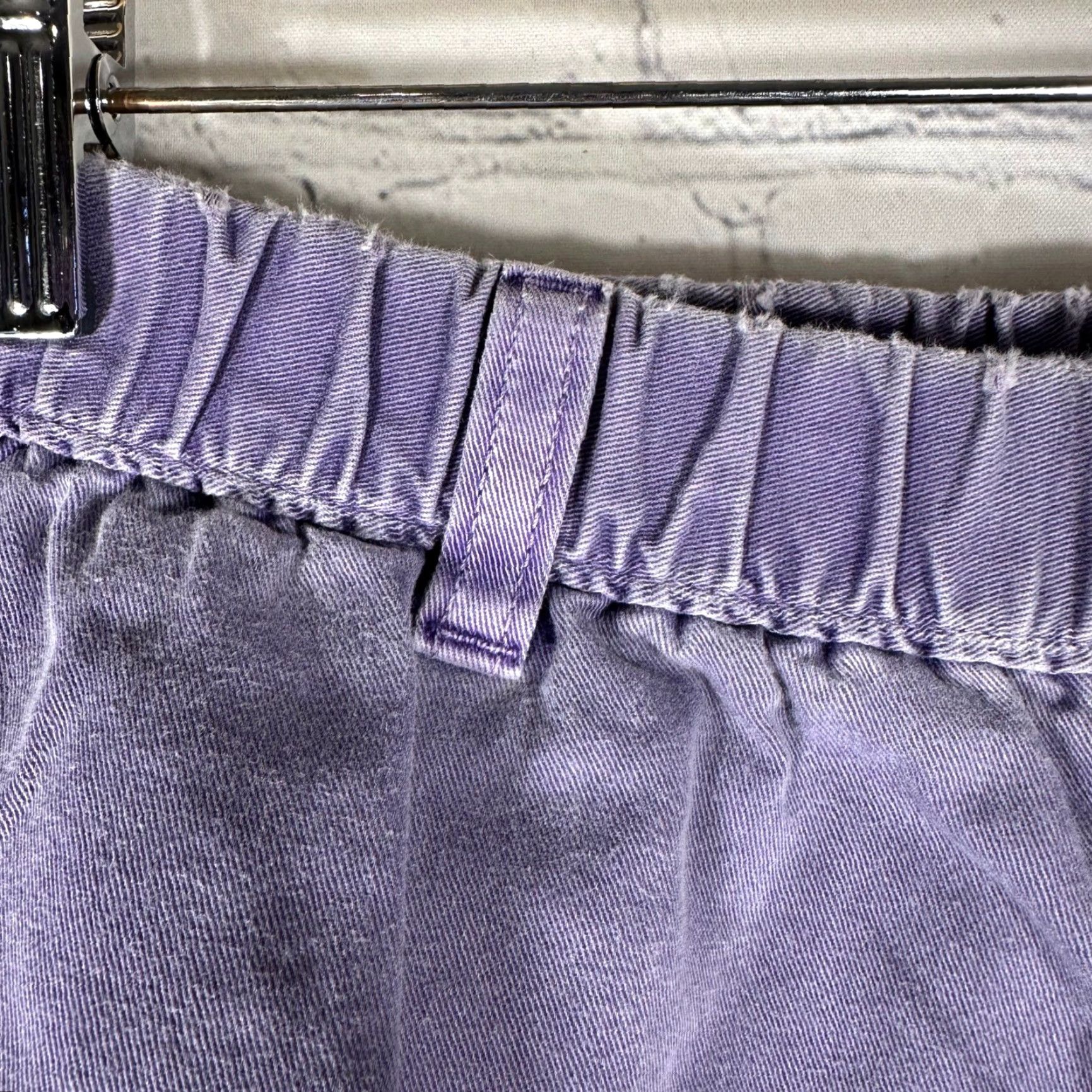 Chubbies Chubbies Mens Purple Elastic Waist Cotton Twill Casual Shorts Large Size US 29 - 2 Thumbnail