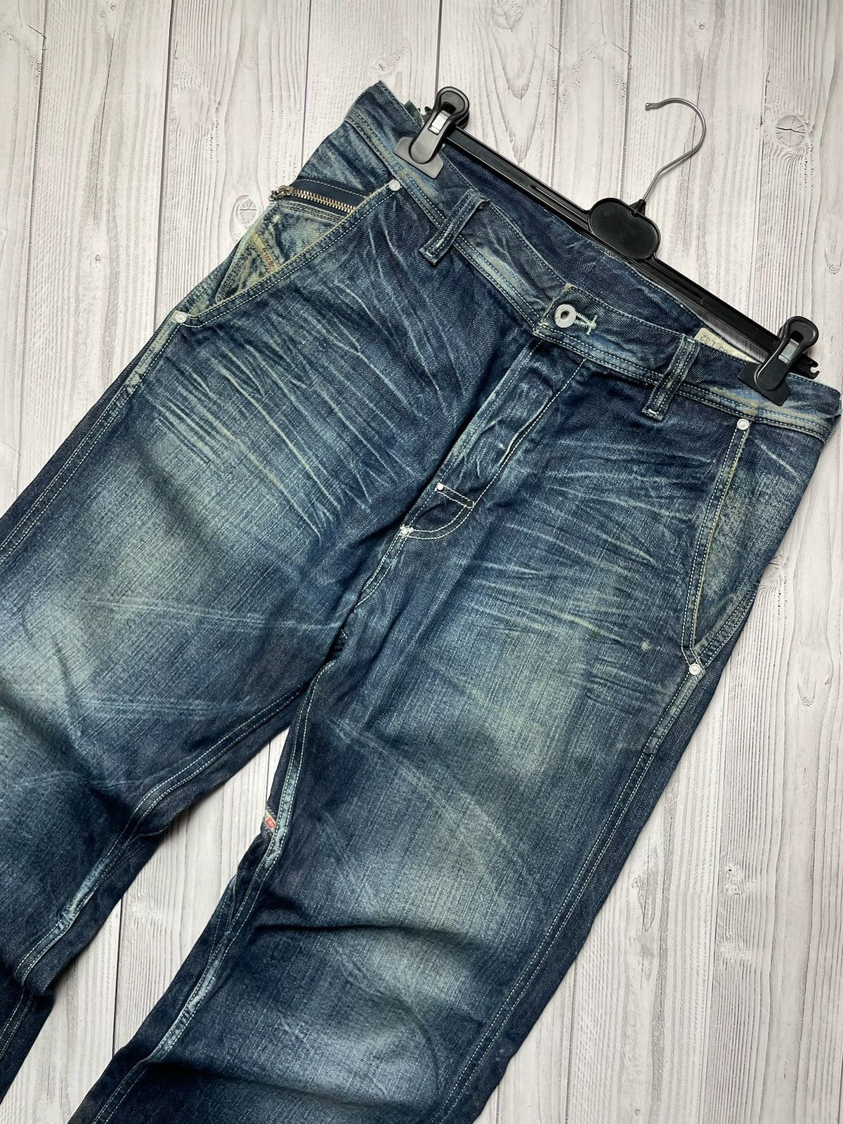 Other Vintage Diesel jeans denim Y2K pants logo W33 L32 Size US 33 - 3 Thumbnail