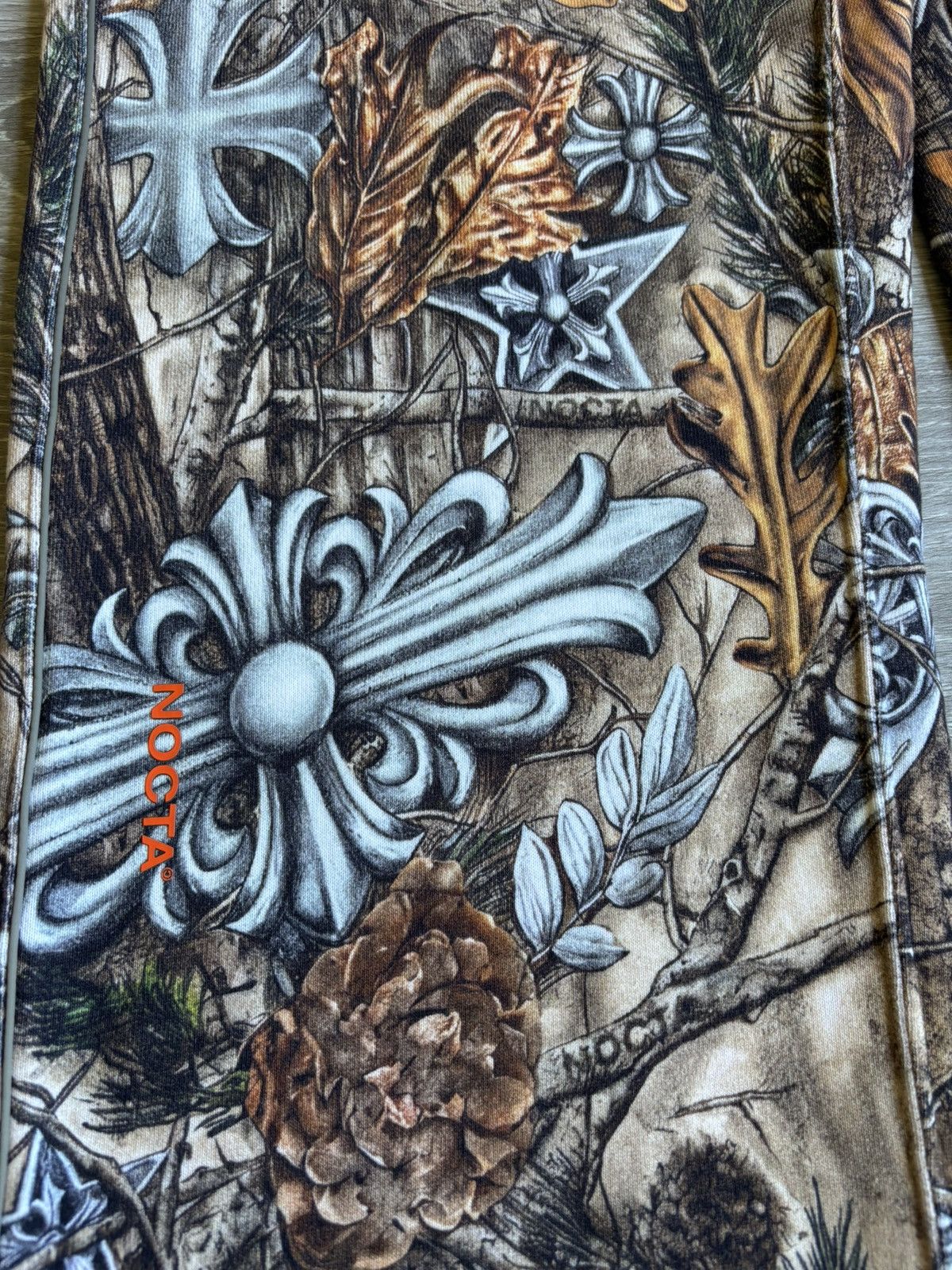 Chrome Hearts × NOCTA × Nike Chrome Hearts Nike Nocta Drake Sweatpants Size US 32 / EU 48 - 9 Thumbnail