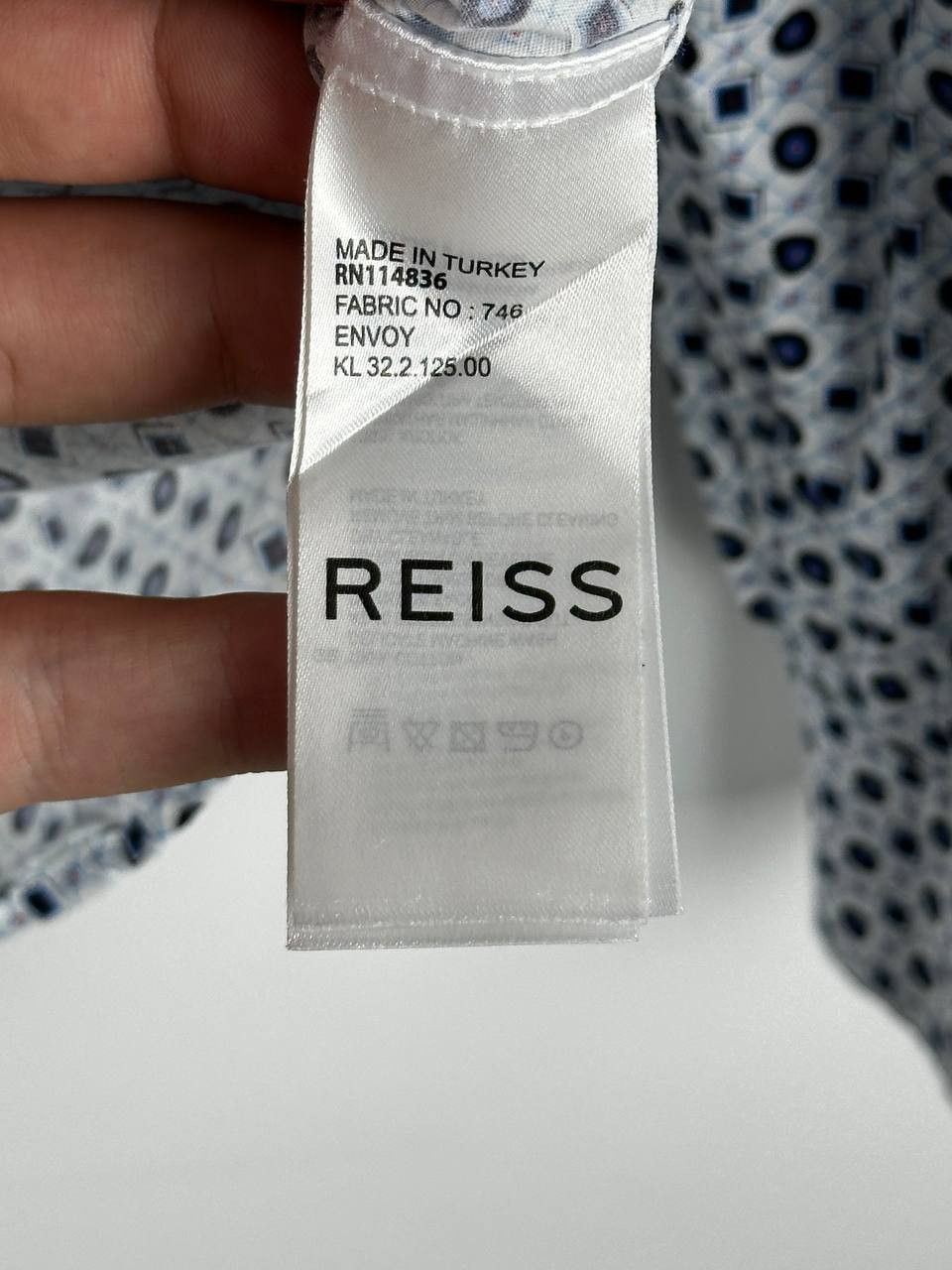 Reiss Reiss Envoy long sleeve Printed Shirt Size US S / EU 44-46 / 1 - 9 Thumbnail