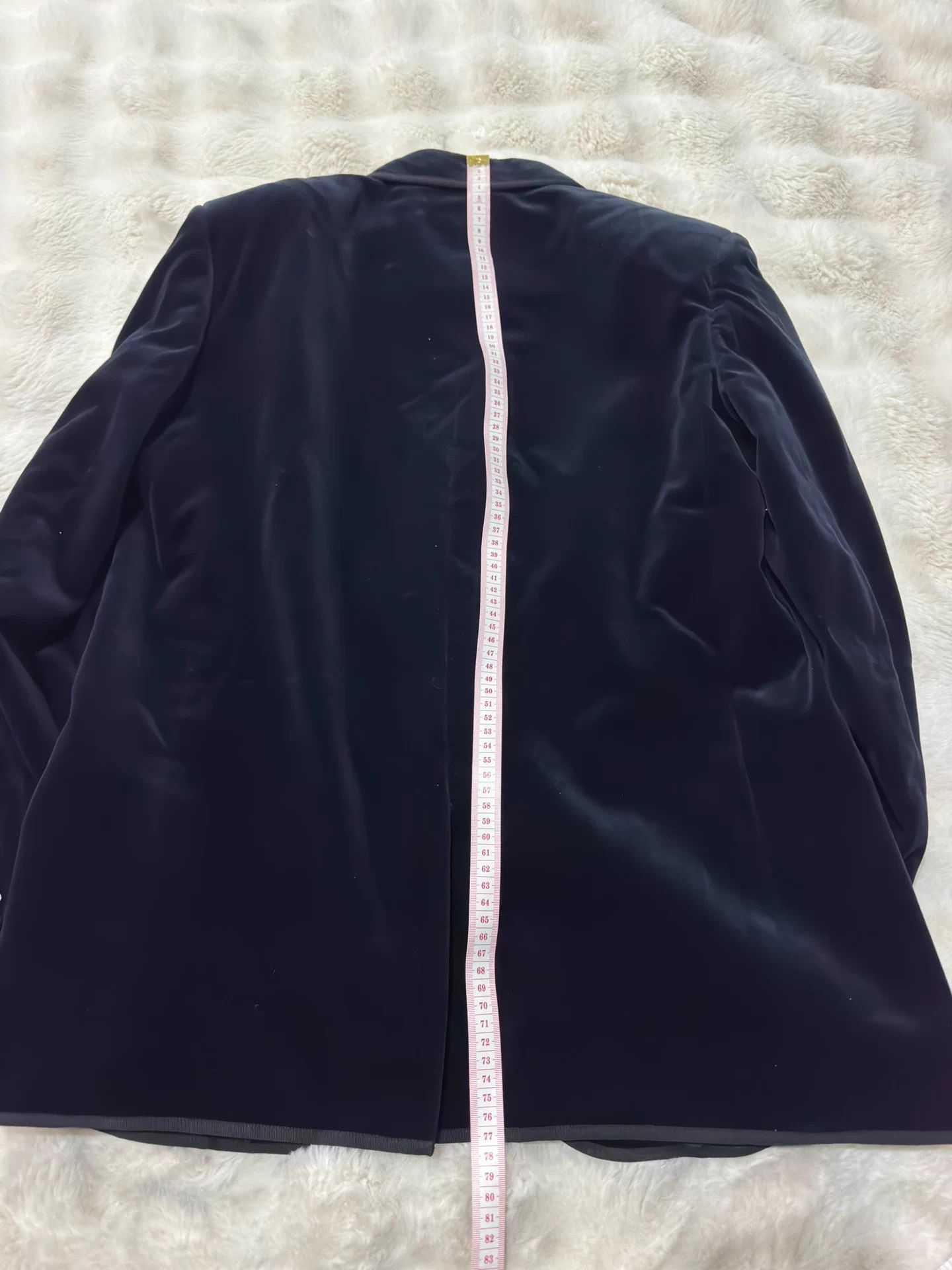 Saint Laurent Paris Saint Laurent SLP men's Ink Blue Velvet blazer 52 Size 52L - 9 Thumbnail
