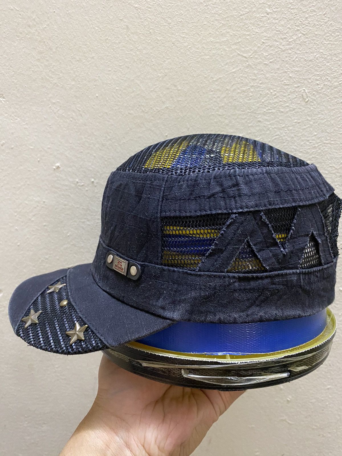 Hysteric Glamour × If Six Was Nine × Le Grande Bleu (L.G.B.) 2000s Cadet hat studet mesh y2k style Size ONE SIZE - 4 Thumbnail