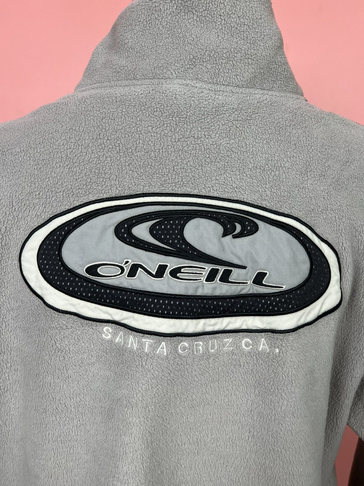 O'Neill Oneill logo fleece 1/3 zip casual vintage rare Size US L / EU 52-54 / 3 - 3 Thumbnail