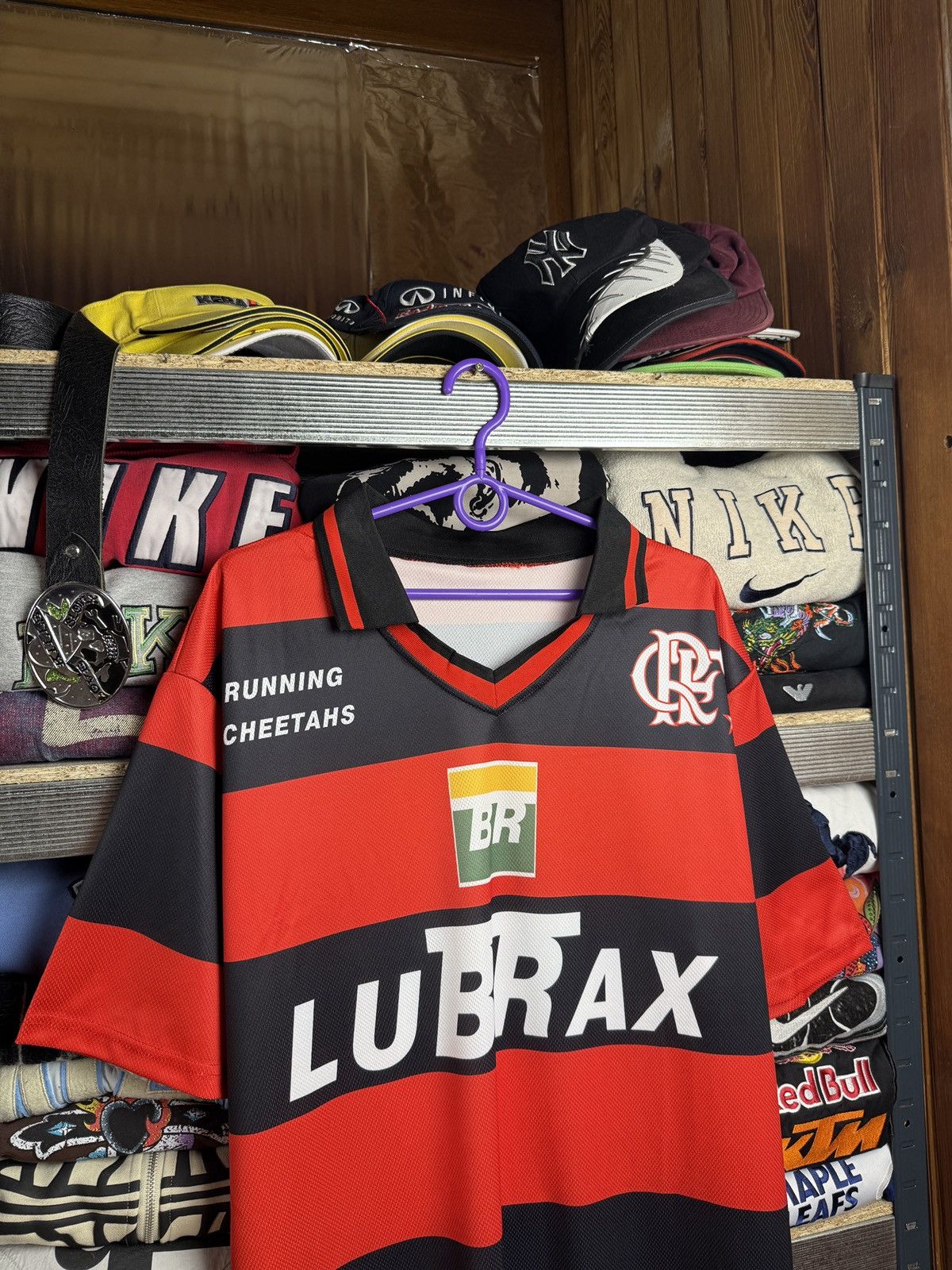 Hypebeast Travis Scott Style Vintage 1999 Flamengo Home Jersey Size US L / EU 52-54 / 3 - 3 Thumbnail