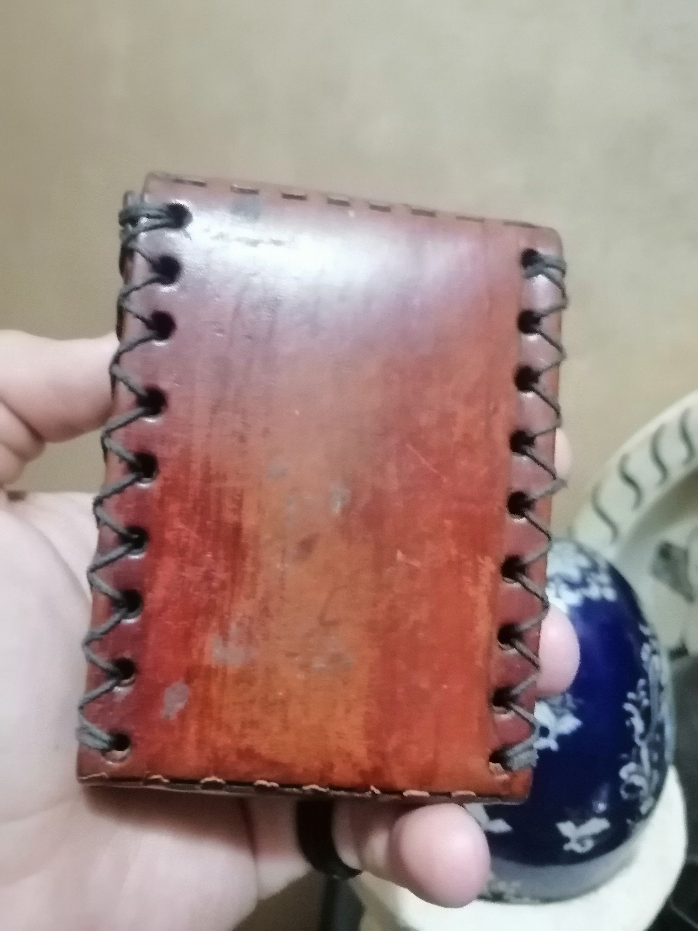 Vintage Vintage Hand-Tooled Leather Western Pouch - Cowboy Size ONE SIZE - 6 Thumbnail