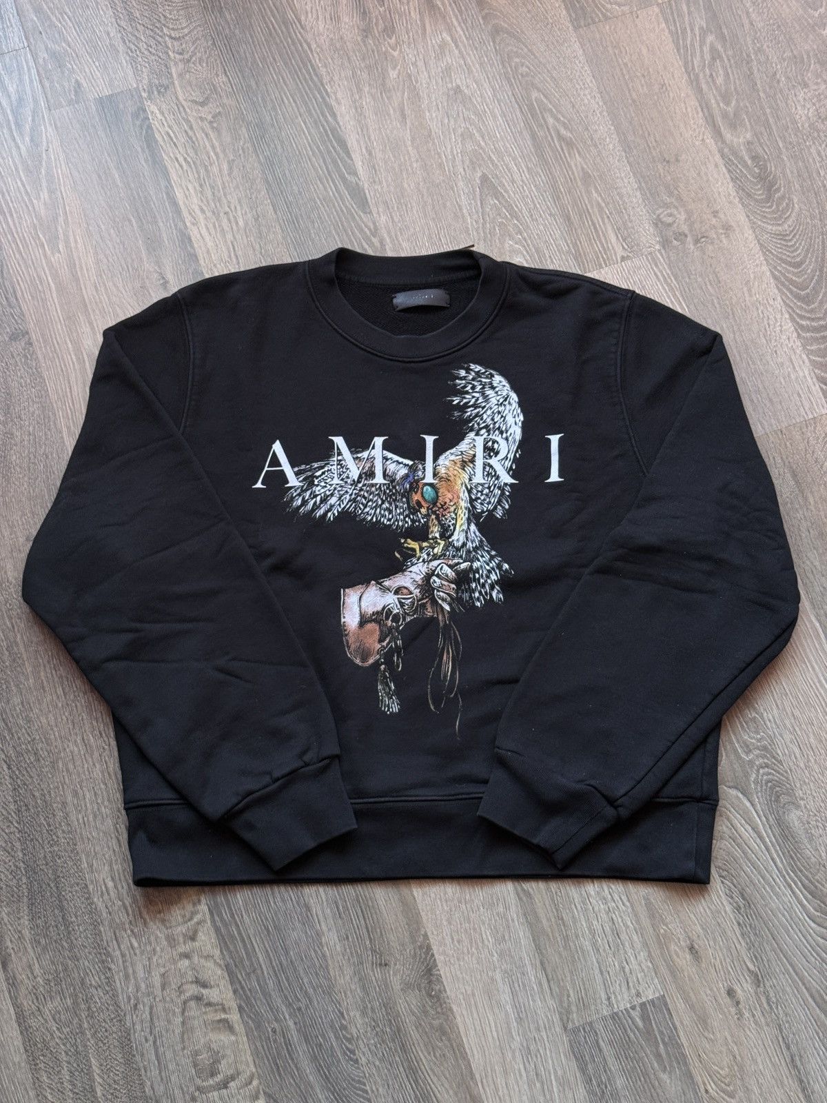 Amiri Amiri Black Sweatshirt Size L Size US L / EU 52-54 / 3 - 1 Thumbnail