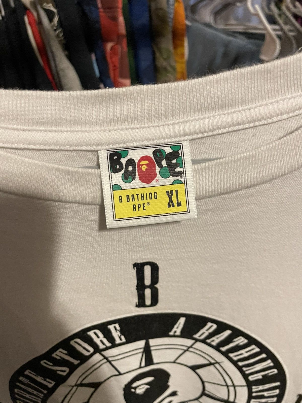 Bape Bape Compass shirt Size US XL / EU 56 / 4 - 3 Thumbnail