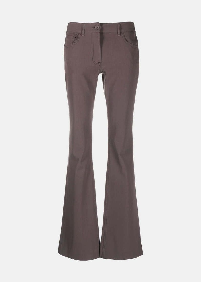 Acne Studios o1y0725 Casual Pant in Chocolate Brown Size 26" / US 2 / IT 38 - 1 Thumbnail