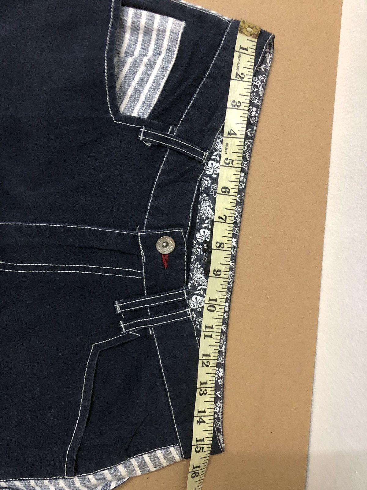 Japanese Brand × semanticdesign Semantic Design three-quarter shorts double layer backhit Size US 31 - 18 Thumbnail