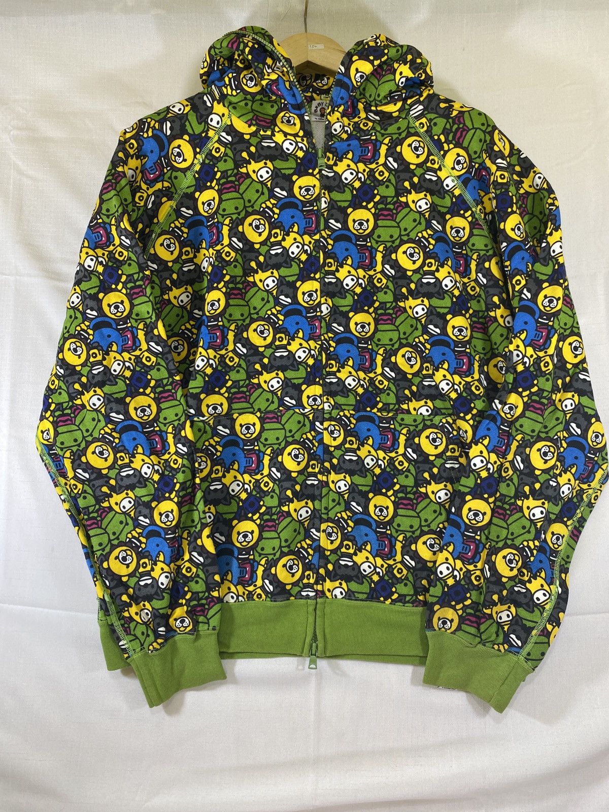 Bape iconic baby milo animal safari zip hoodie as worn by kanye Size US M / EU 48-50 / 2 - 1 Thumbnail