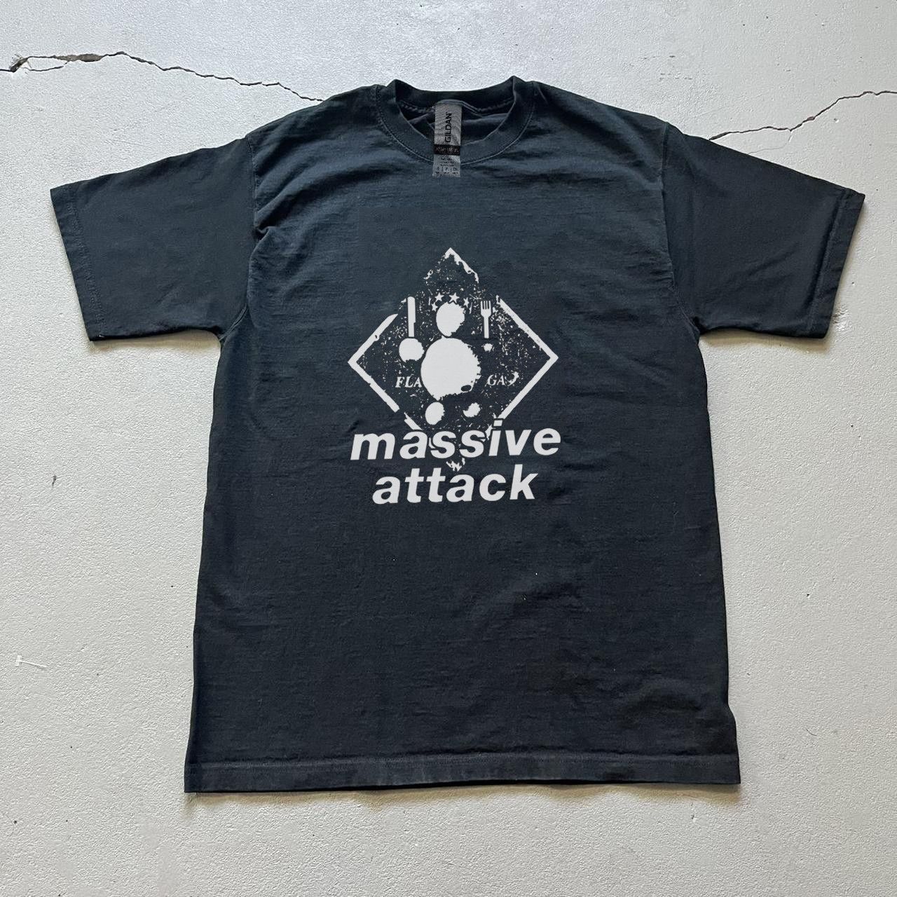 massive attack Tシャツ マッシヴ アタック Massive Attack 音楽Tシャツ ロックTシャツ