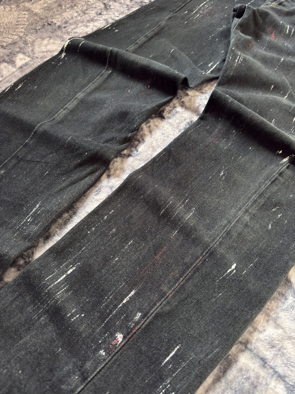 Levi's Vintage Levis Engineered Matrix Digital Rain Painted Jeans Size US 29 - 6 Thumbnail