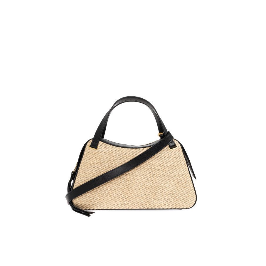 Jil Sander JIL SANDER Beige Linen Shoulder Bag New & Authentic Size ONE SIZE - 1 Thumbnail