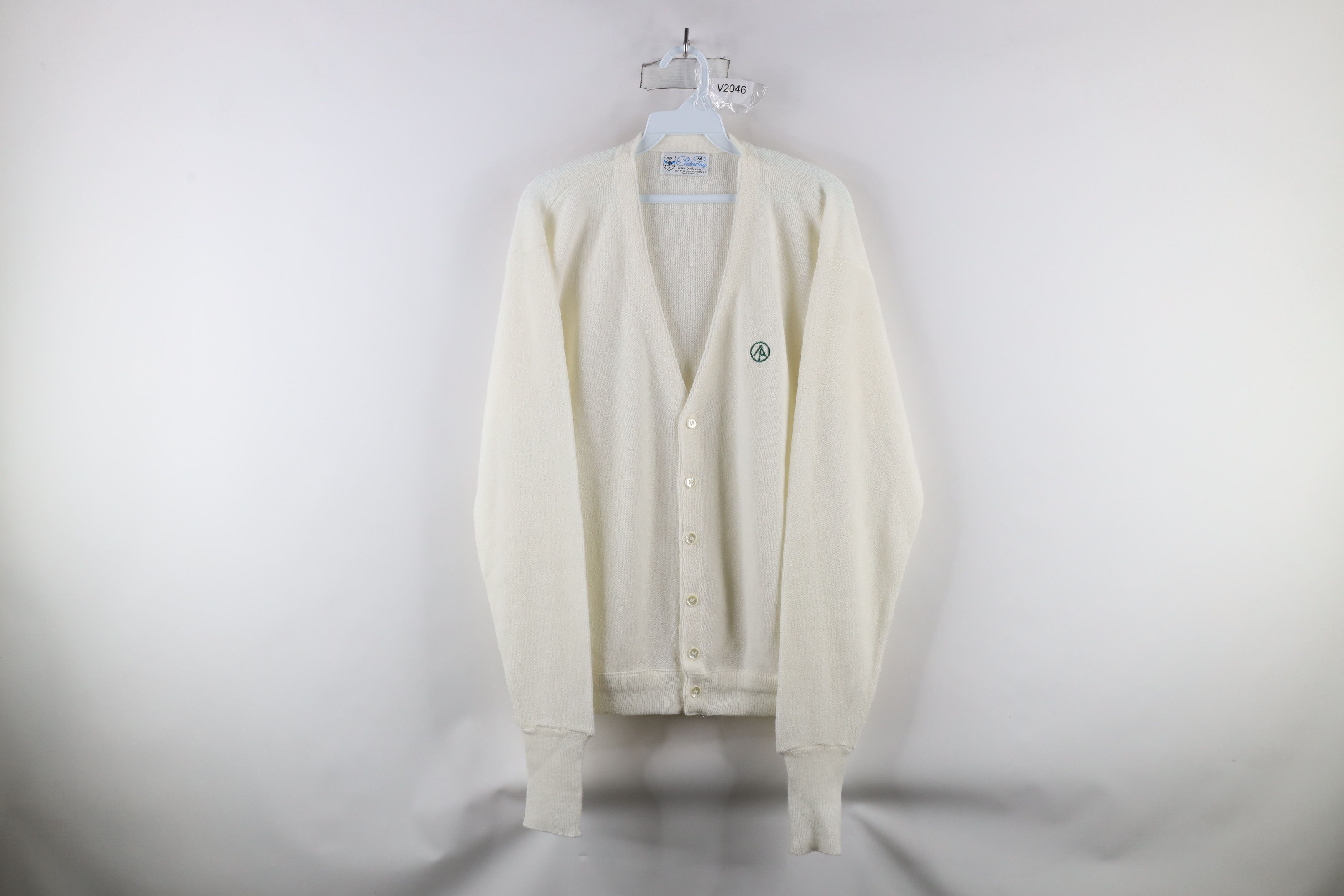Vintage Vinage 70s Streetwear Paper Knit Cardigan Sweater USA Size US M / EU 48-50 / 2 - 1 Thumbnail