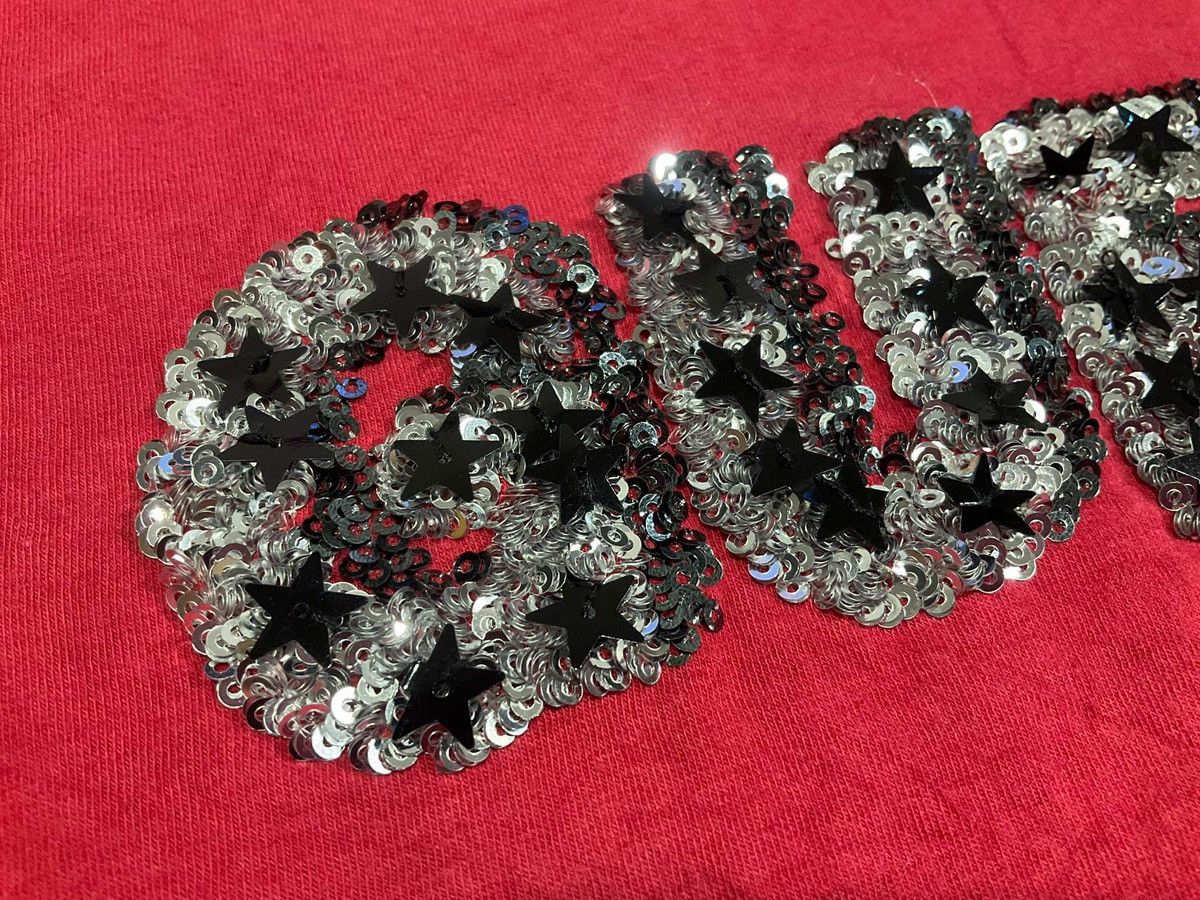 Guess × Hysteric Glamour × Japanese Brand ♟️ Sick Y2K Guess sequin shirt Size M / US 6-8 / IT 42-44 - 3 Thumbnail