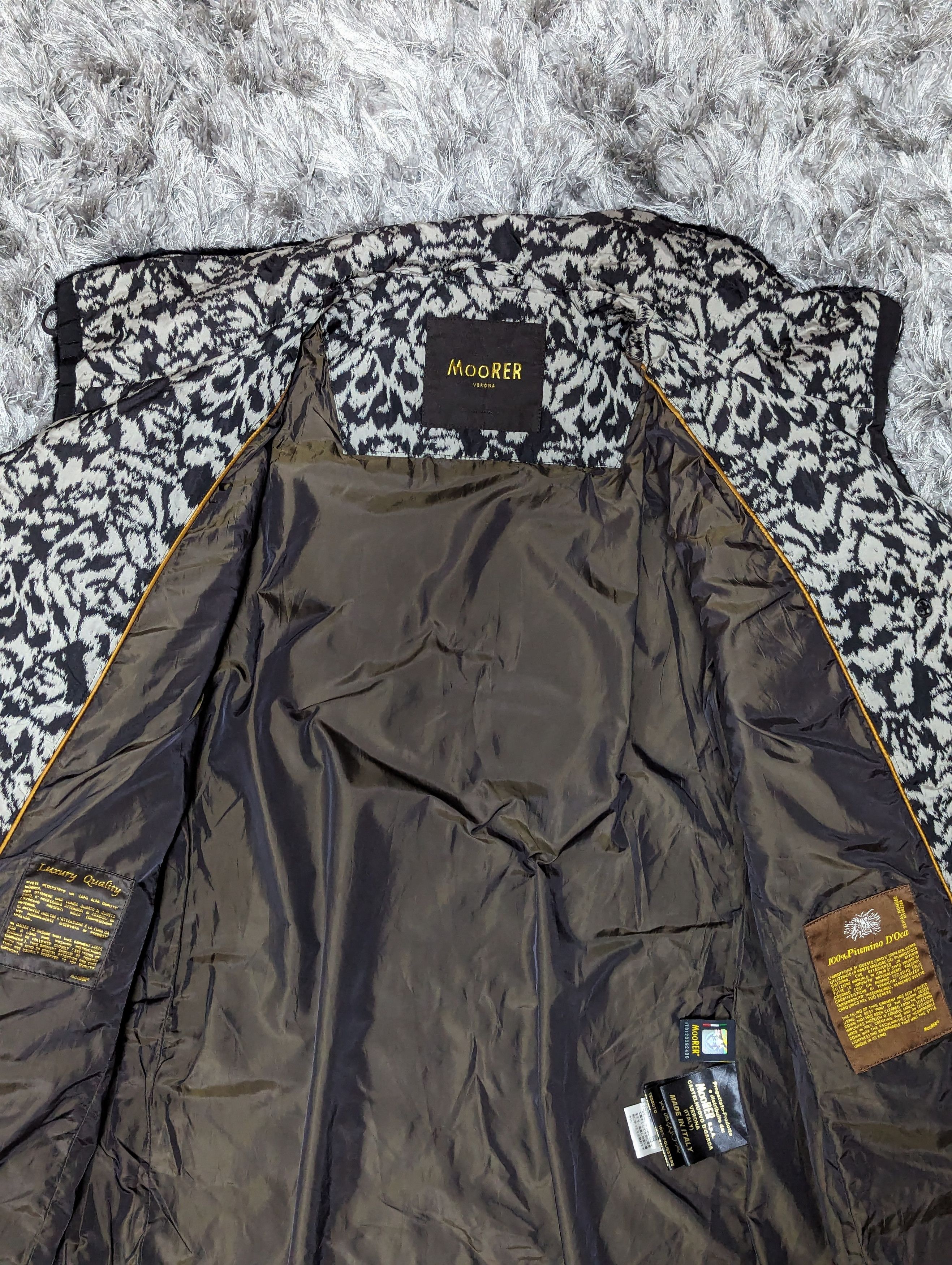 MooRER Luxury Moorer Verona Jacket Puffer Trench Designer Fur Coat Size M / US 6-8 / IT 42-44 - 11 Thumbnail