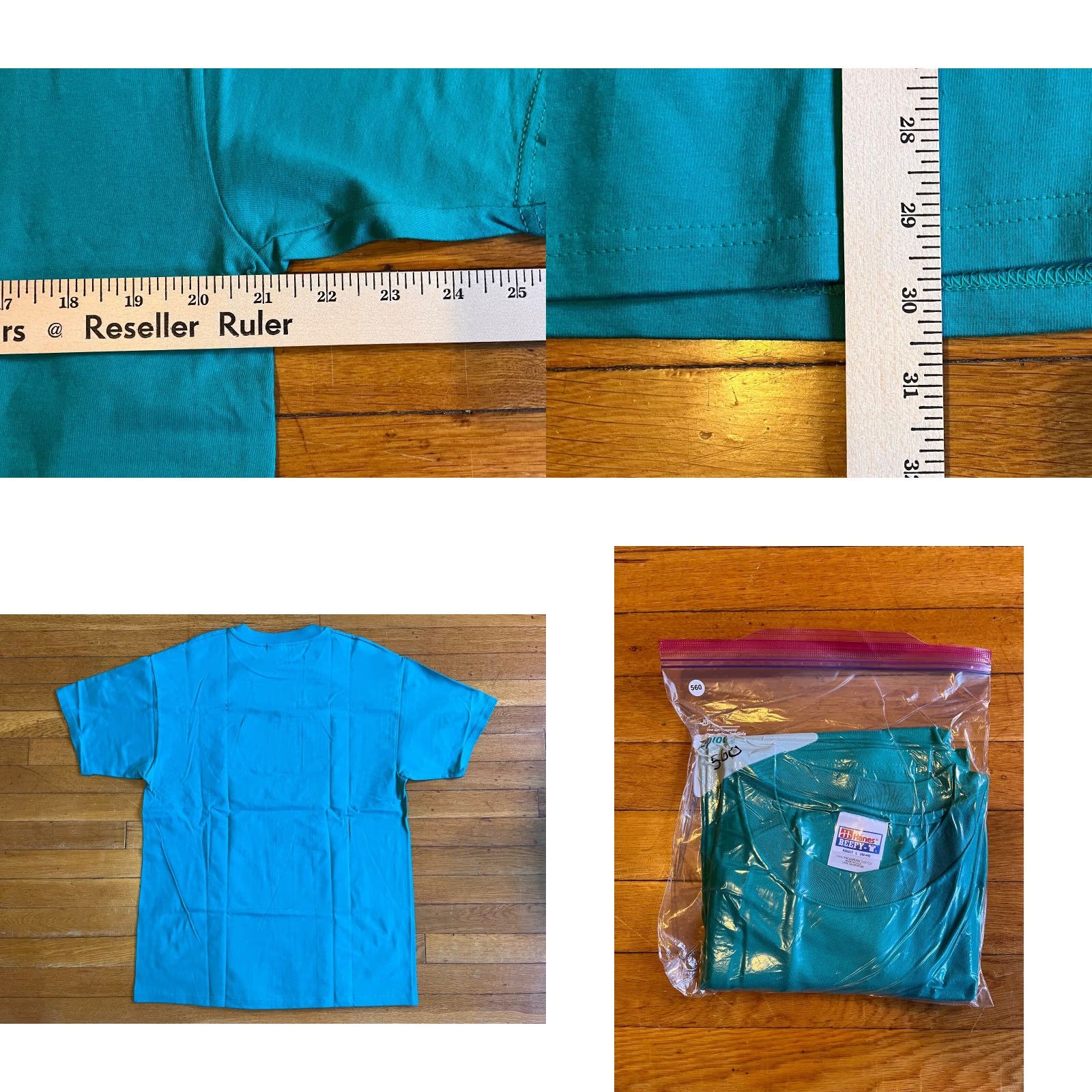 Hanes VINTAGE Hanes Fort Lauderdale Shirt Men’s L Blue Embroidered 90s Beach City Florida T-Shirt Size US L / EU 52-54 / 3 - 8 Thumbnail