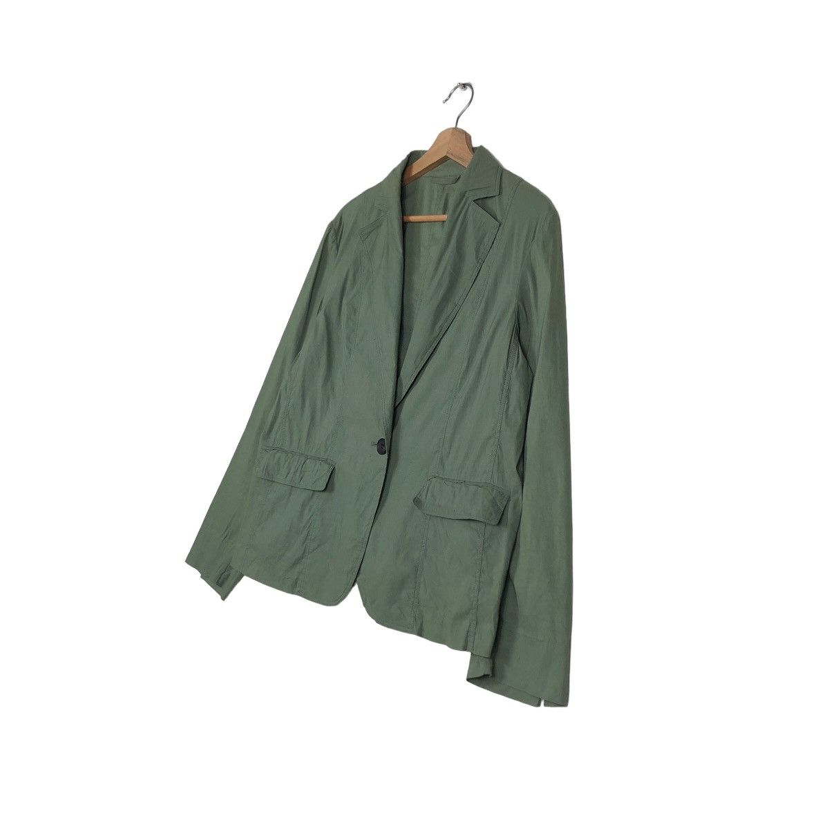 Japanese Brand 🔥Olive Green Military Vintage Chore Jacket Mackintosh Size US M / EU 48-50 / 2 - 2 Thumbnail