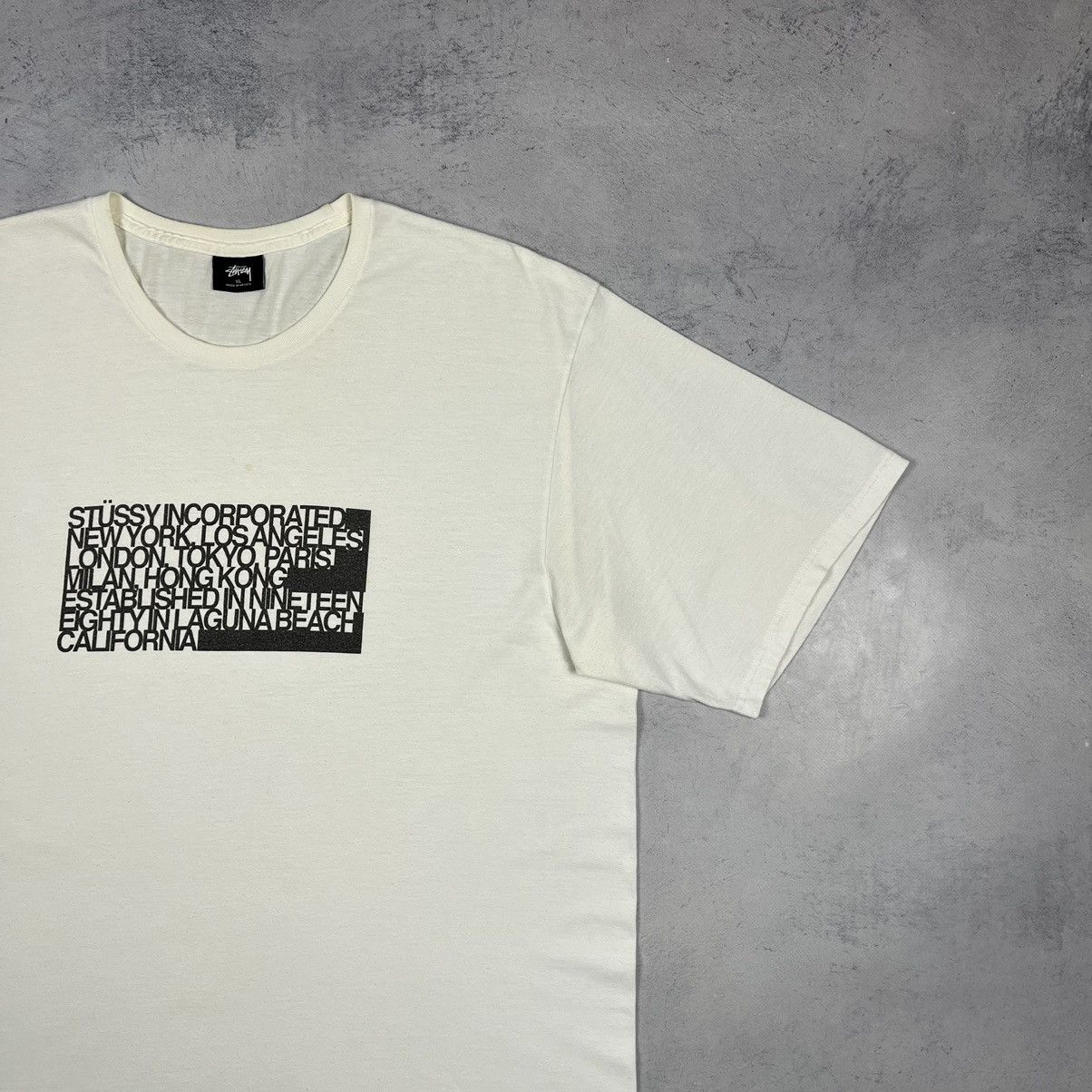 Stussy Vintage Stussy Incorporated Y2K Big Logo T Shirt 90’s Size US XL / EU 56 / 4 - 3 Thumbnail