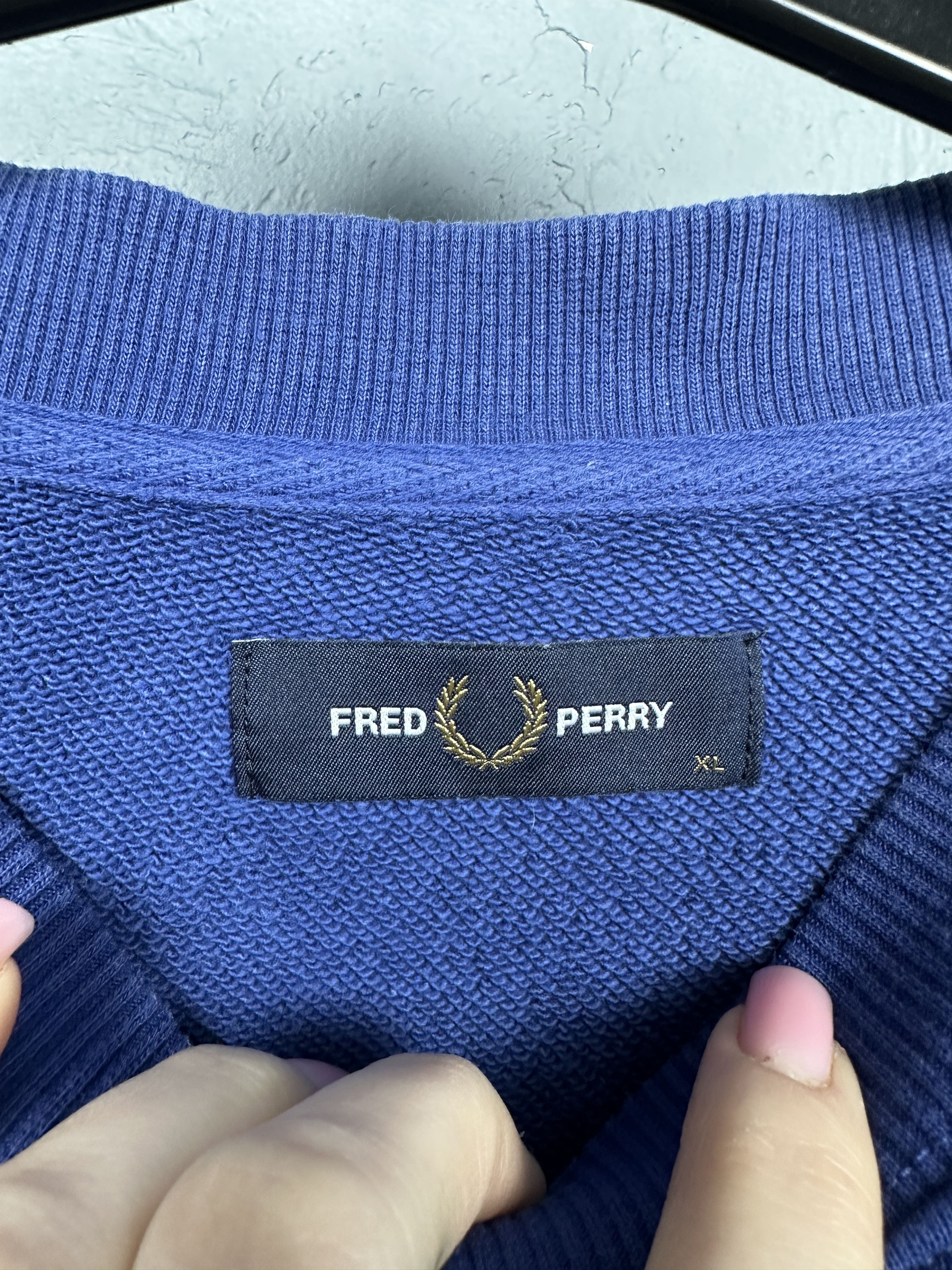 Fred Perry Fred Perry Mens Crew Neck Sweatshirt Size US XL / EU 56 / 4 - 4 Thumbnail