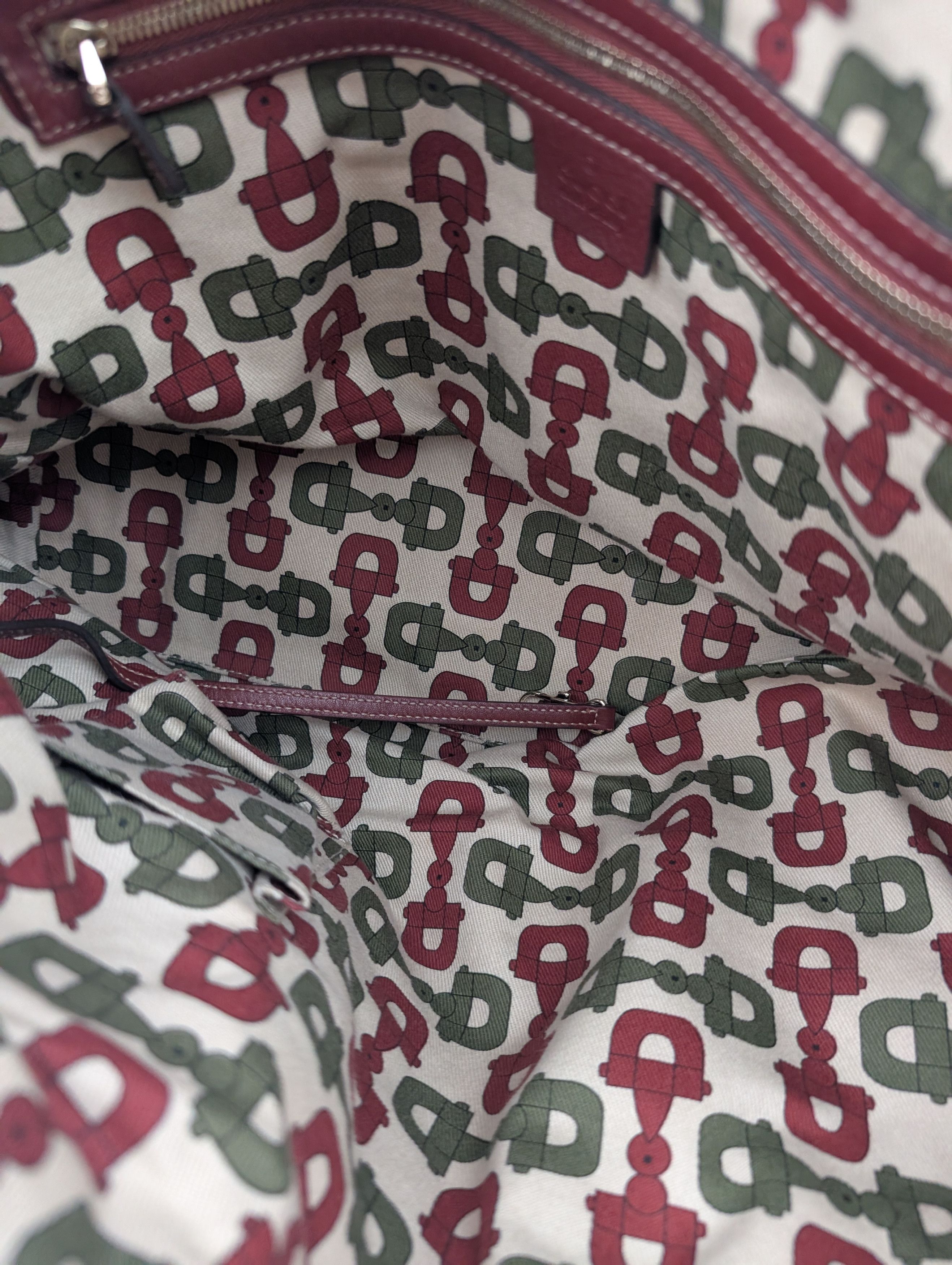Gucci Gucci Burgundy Guccissima 85th Anniversary Boston Bag Size ONE SIZE - 9 Thumbnail