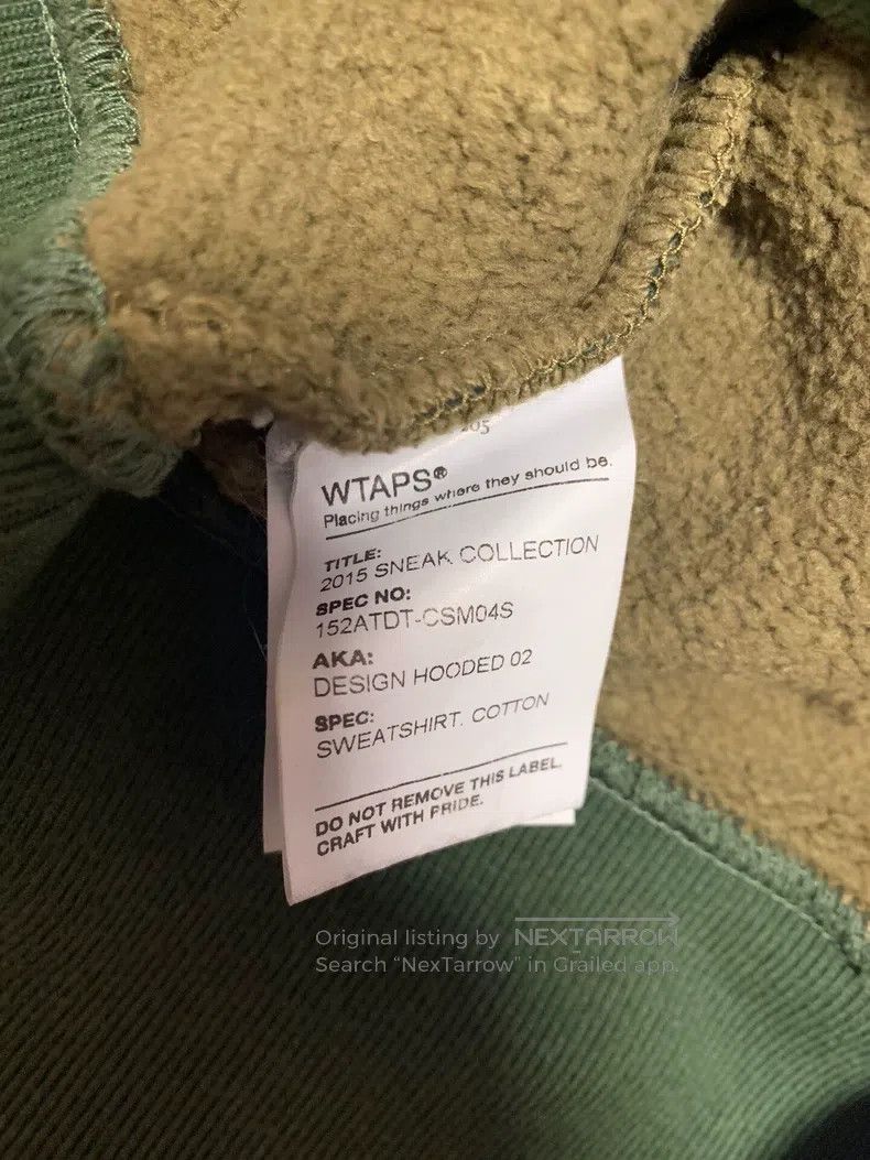 Wtaps Wtaps Camouflage hoodie Size US L / EU 52-54 / 3 - 8 Thumbnail