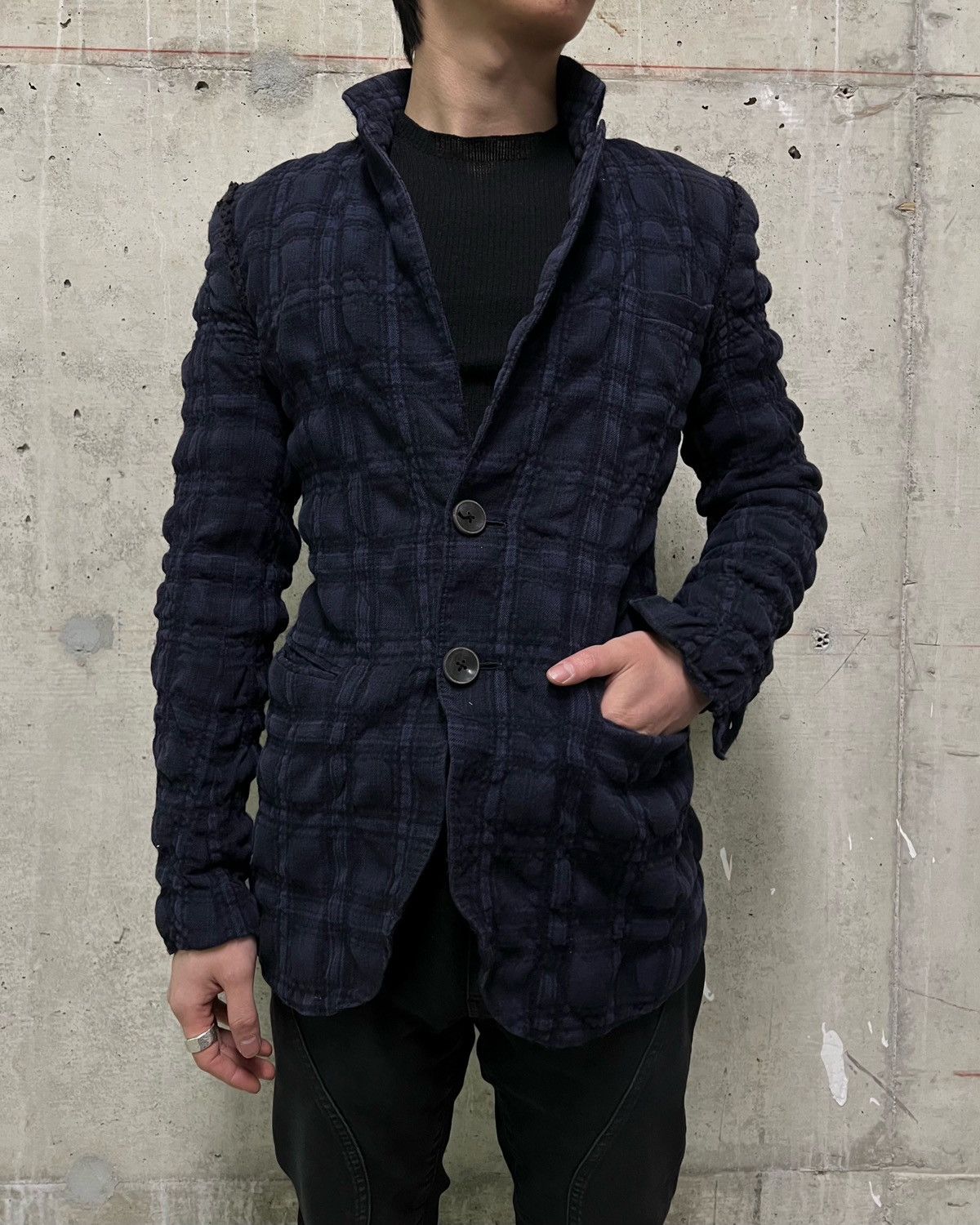 Le Grande Bleu (L.G.B.) L.G.B. Blue Plaid Blazer Size US S / EU 44-46 / 1 - 1 Thumbnail