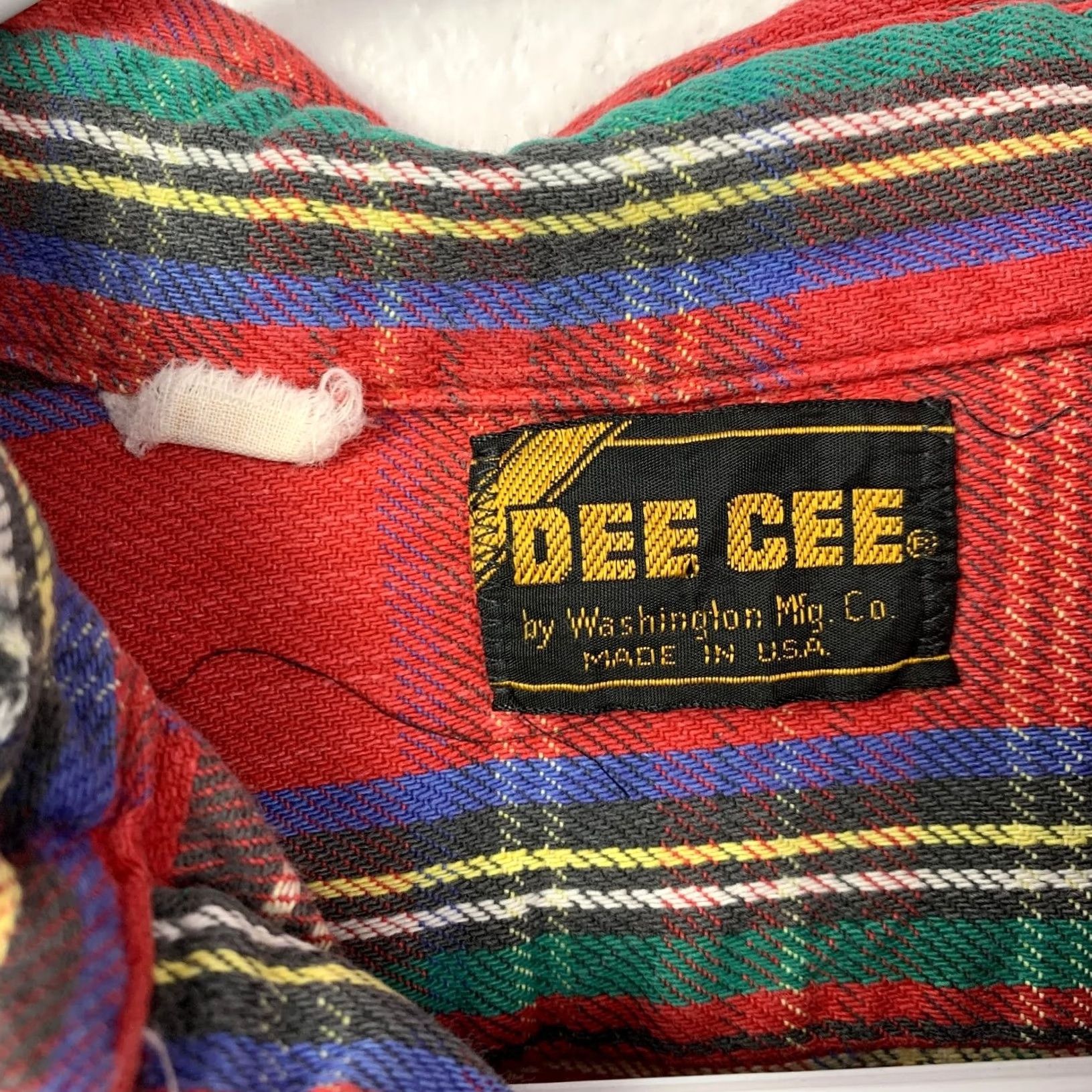 Vintage VINTAGE Dee Cee Casual Button-Down Shirt Men’s Red Plaid Long Sleeve L Shirt Size US L / EU 52-54 / 3 - 3 Thumbnail